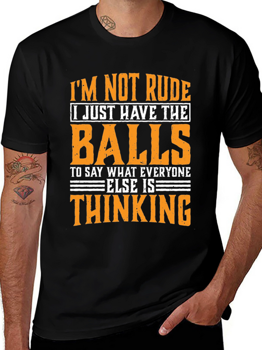Im Not Rude Graphic Tee