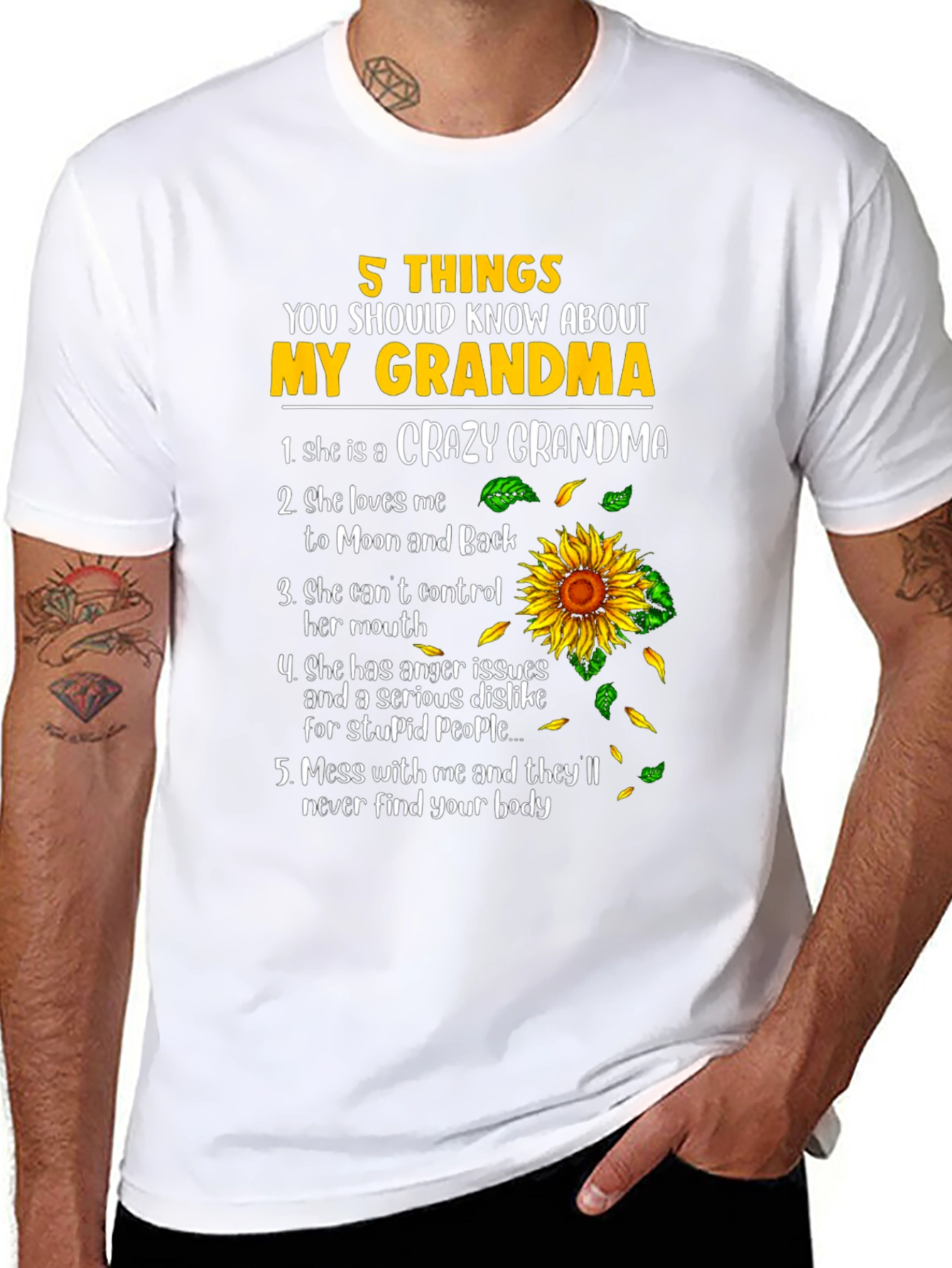 5 Things About My Grandma T-Shirt