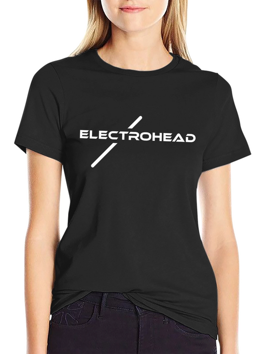 Electrohead Black T-Shirt: Stylish Graphic Tee