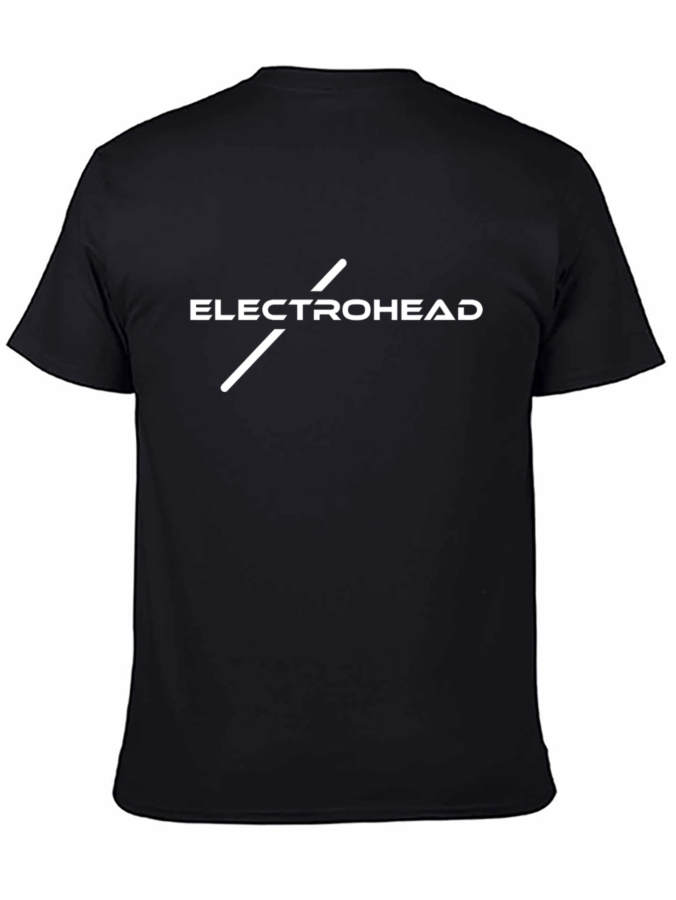 Electrohead Black T-Shirt: Stylish Graphic Tee