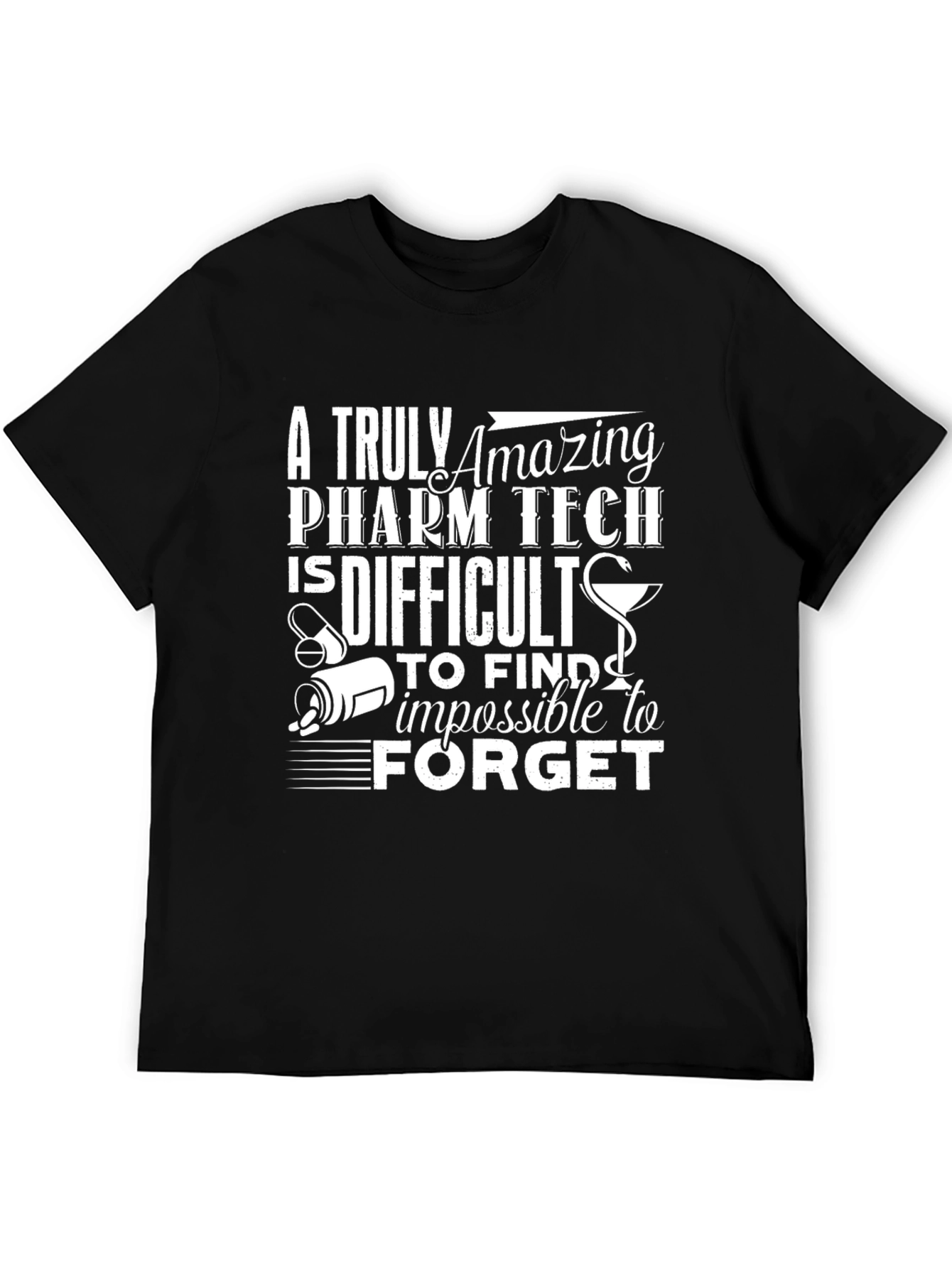 Amazing Pharm Tech Graphic Tee - Black