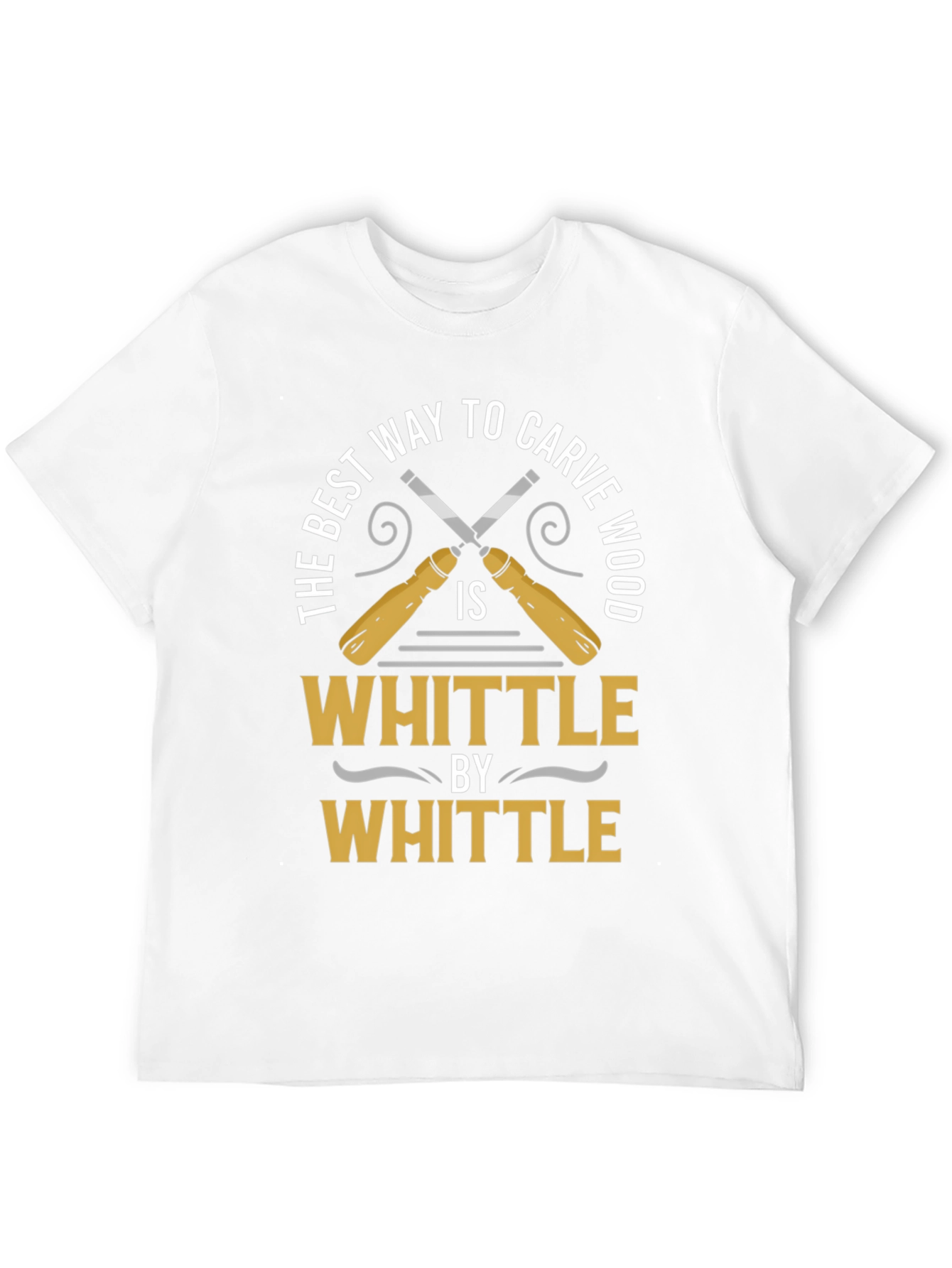 Whittle by Whittle Carve Wood T-Shirt