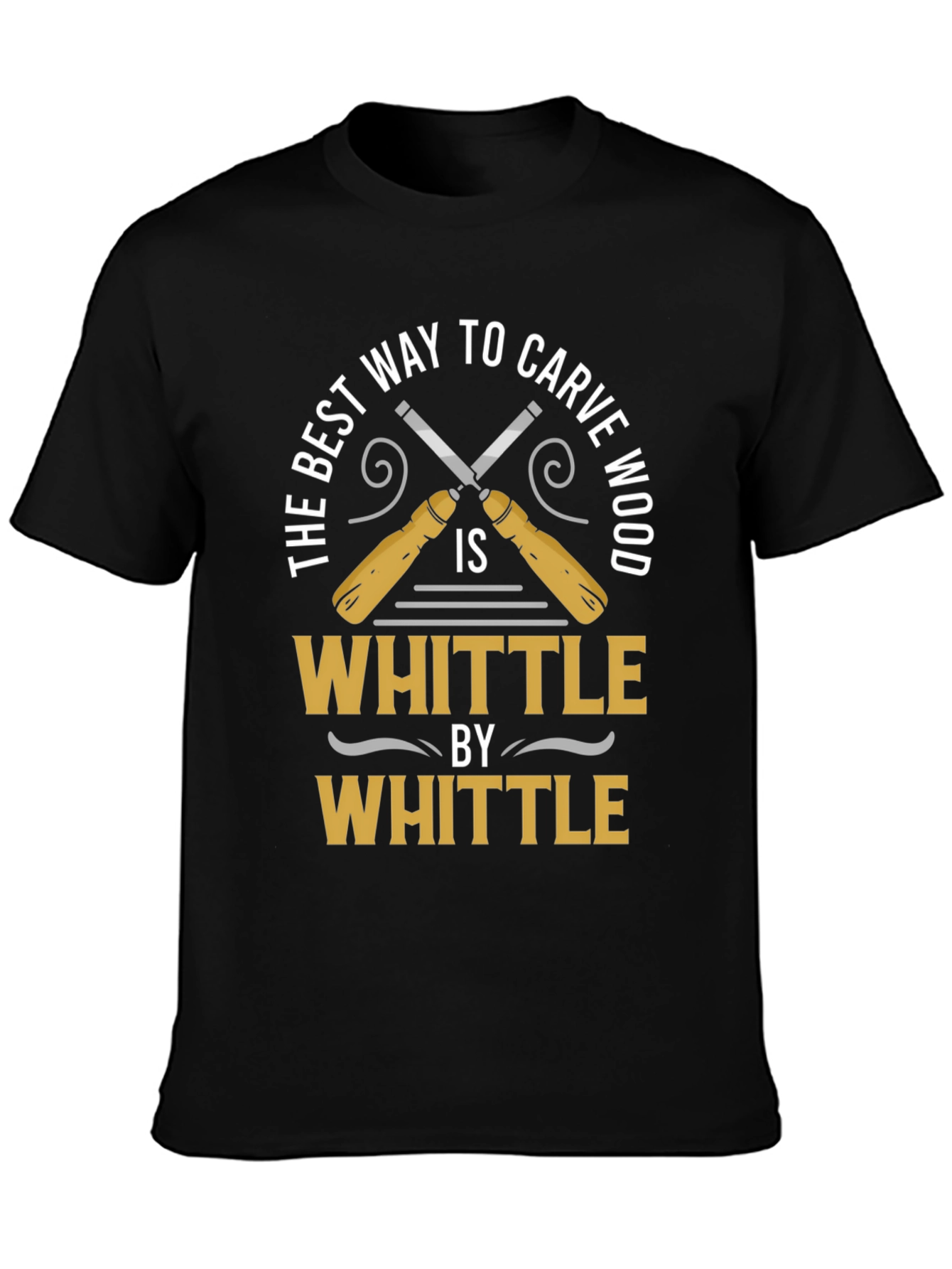 Whittle by Whittle Carve Wood T-Shirt