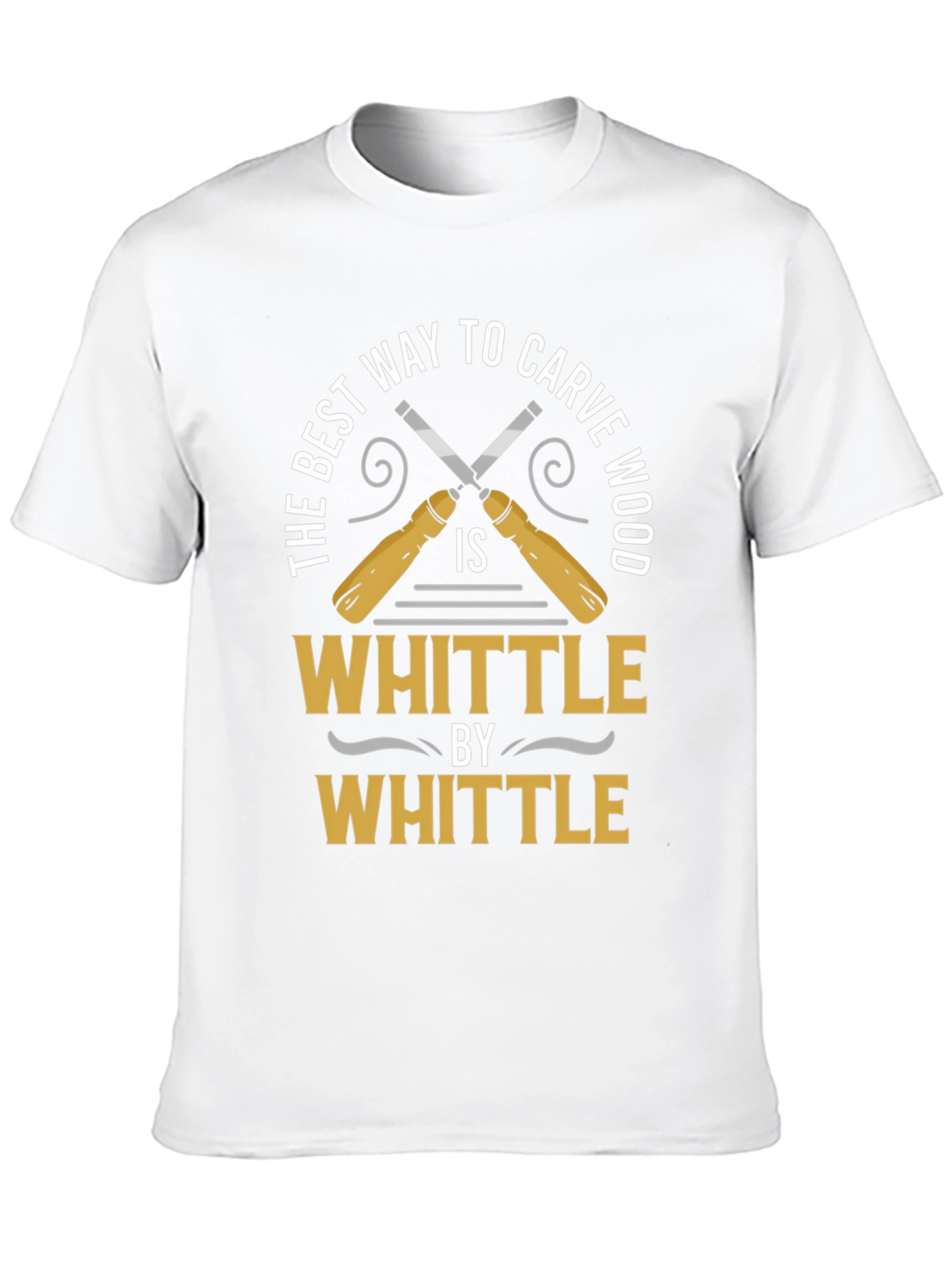 Whittle by Whittle Carve Wood T-Shirt