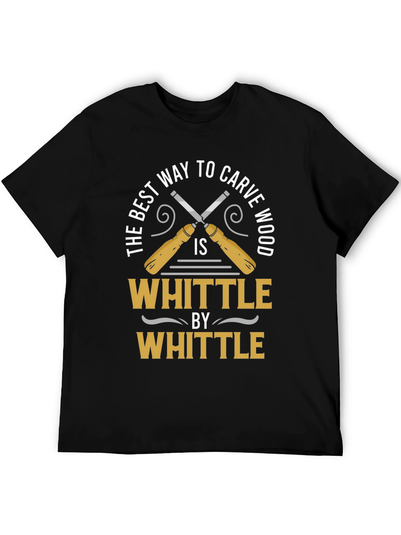 Whittle by Whittle Carve Wood T-Shirt