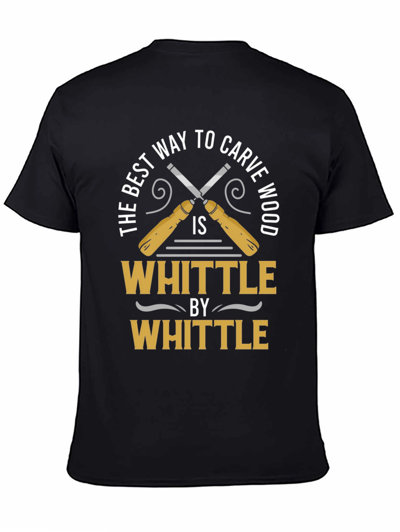 Whittle by Whittle Carve Wood T-Shirt