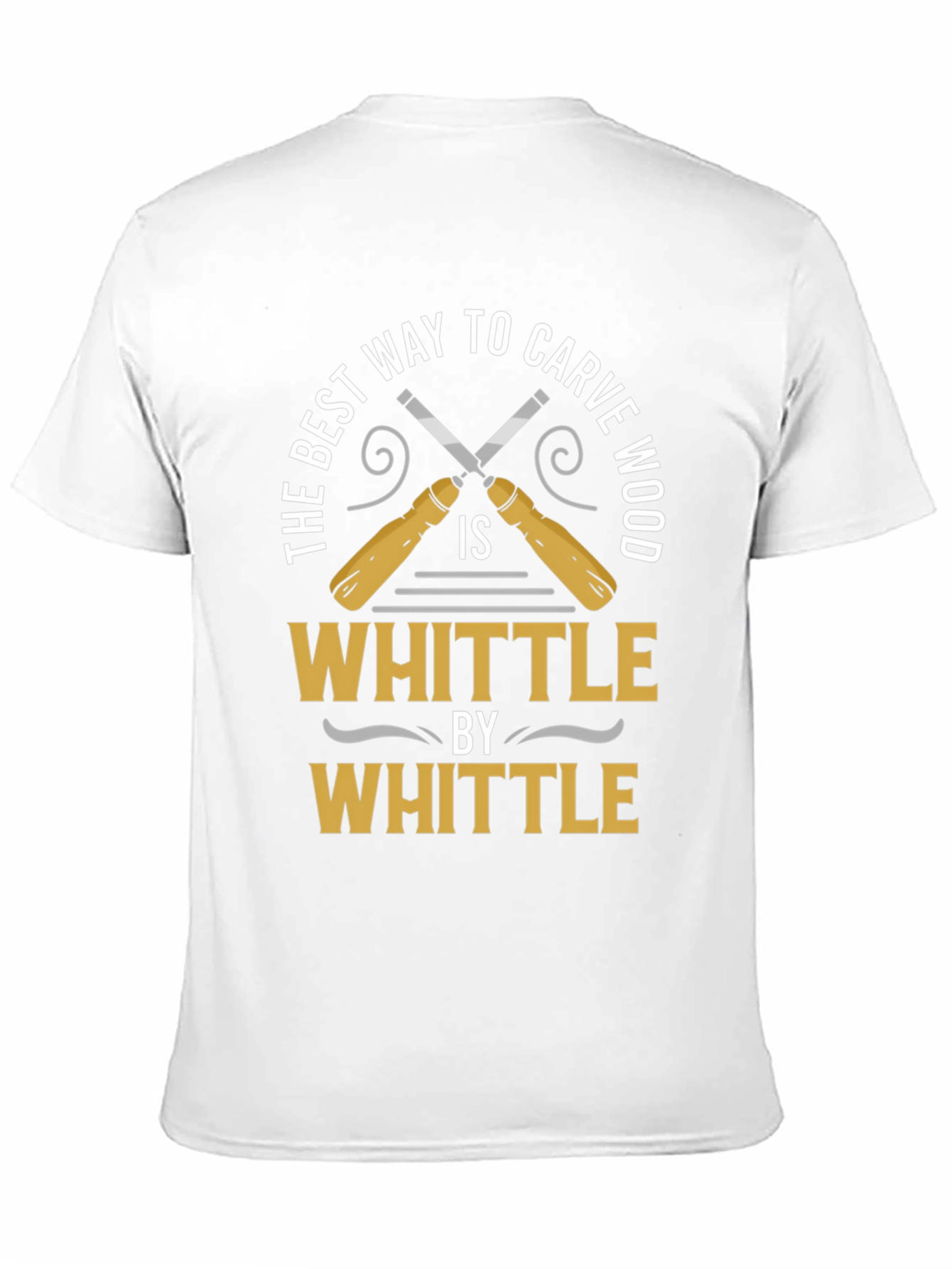 Whittle by Whittle Carve Wood T-Shirt