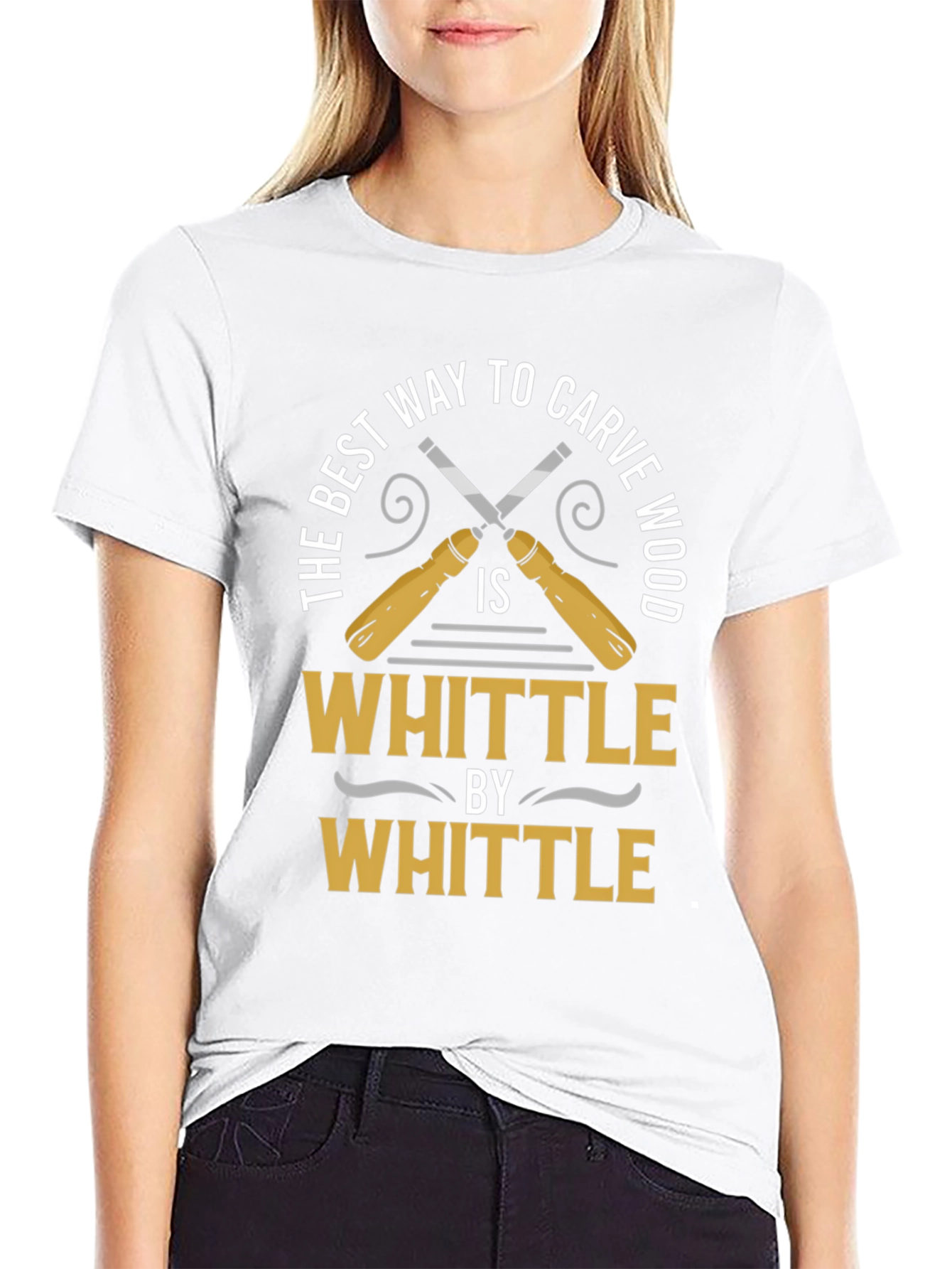 Whittle by Whittle Carve Wood T-Shirt