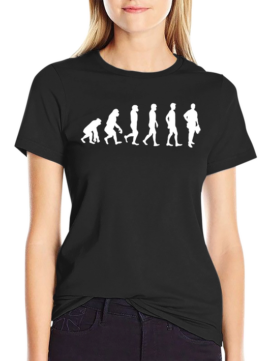 Evolution of the Baseball Player T-Shirt