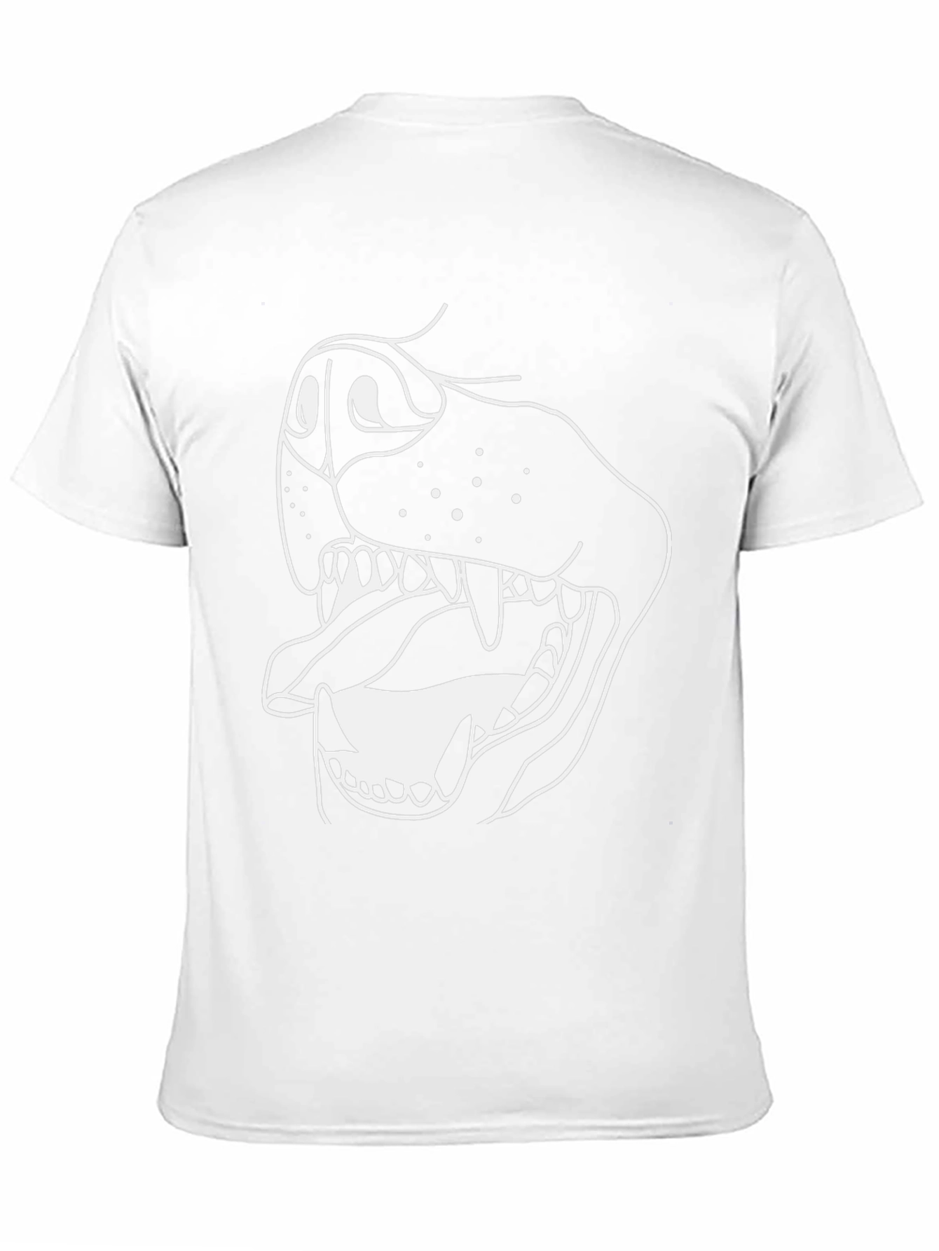 Dog Graphic Tee - Black