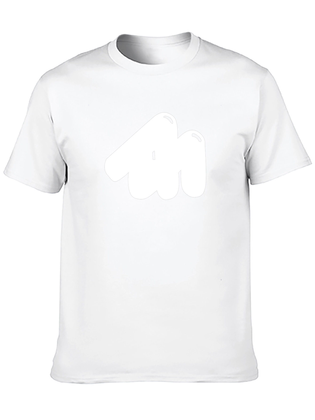 Abstract Graphic Black T-Shirt - Modern Casual Wear