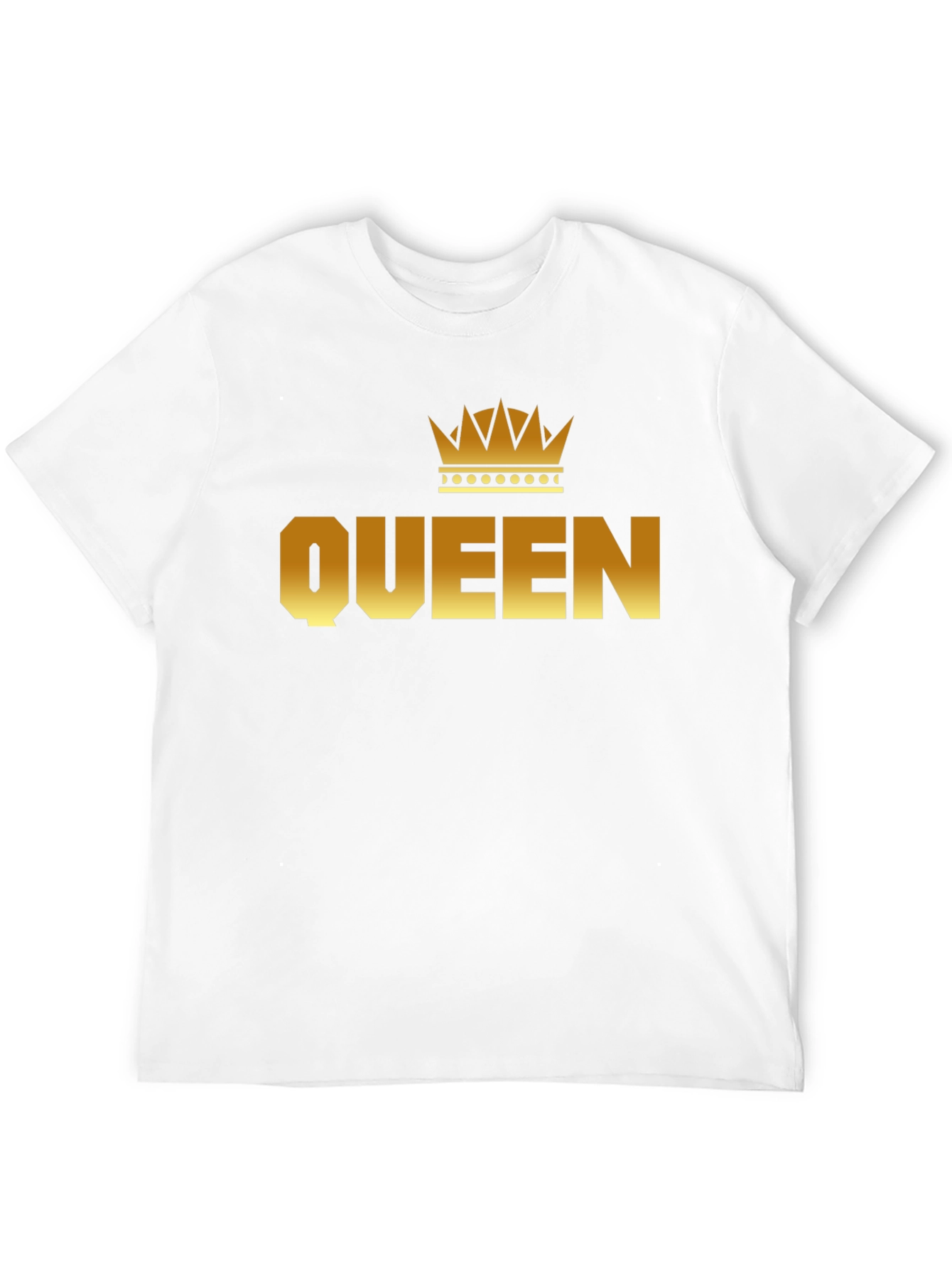 Queen Crown Graphic Black T-Shirt