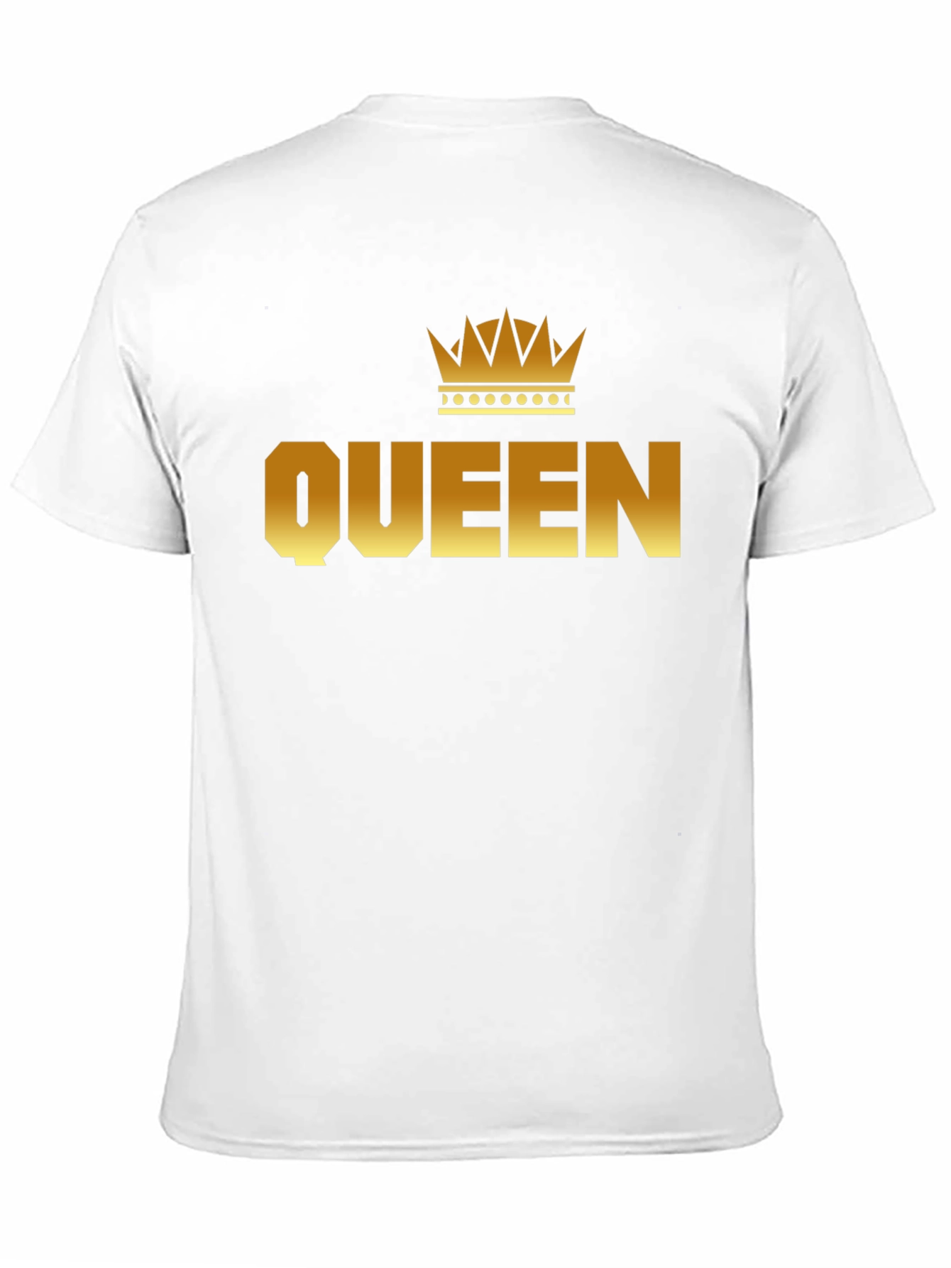 Queen Crown Graphic Black T-Shirt