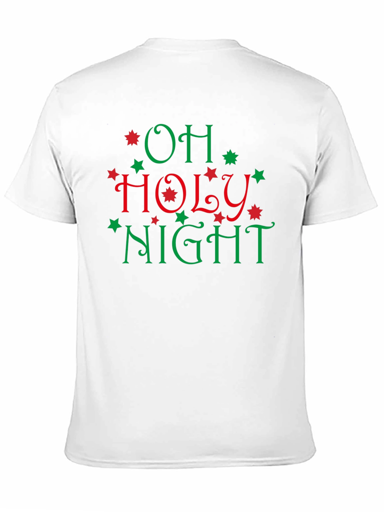 Oh Holy Night Christmas Holiday Graphic Tee