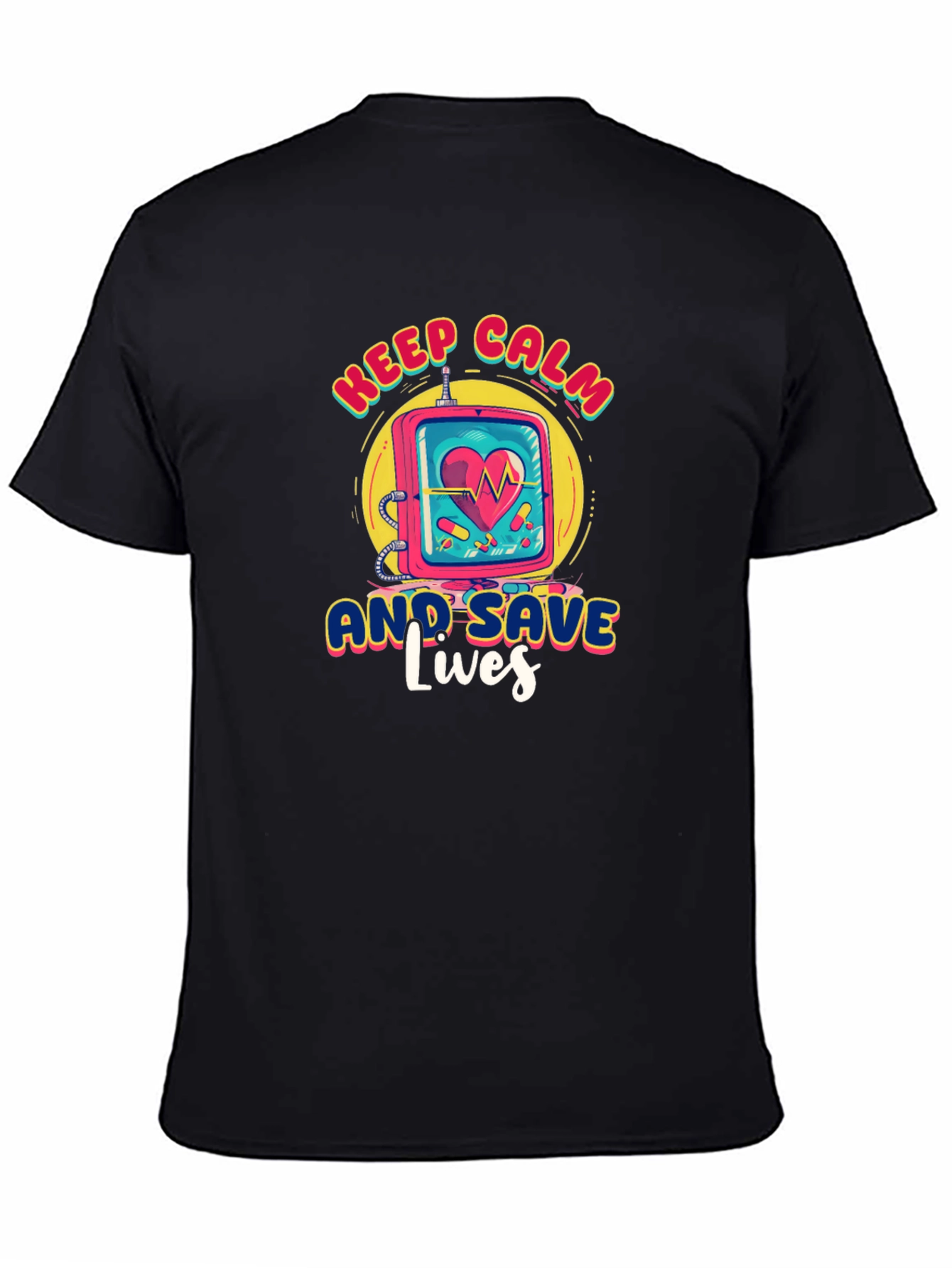 Keep Calm Save Lives Graphic Tee