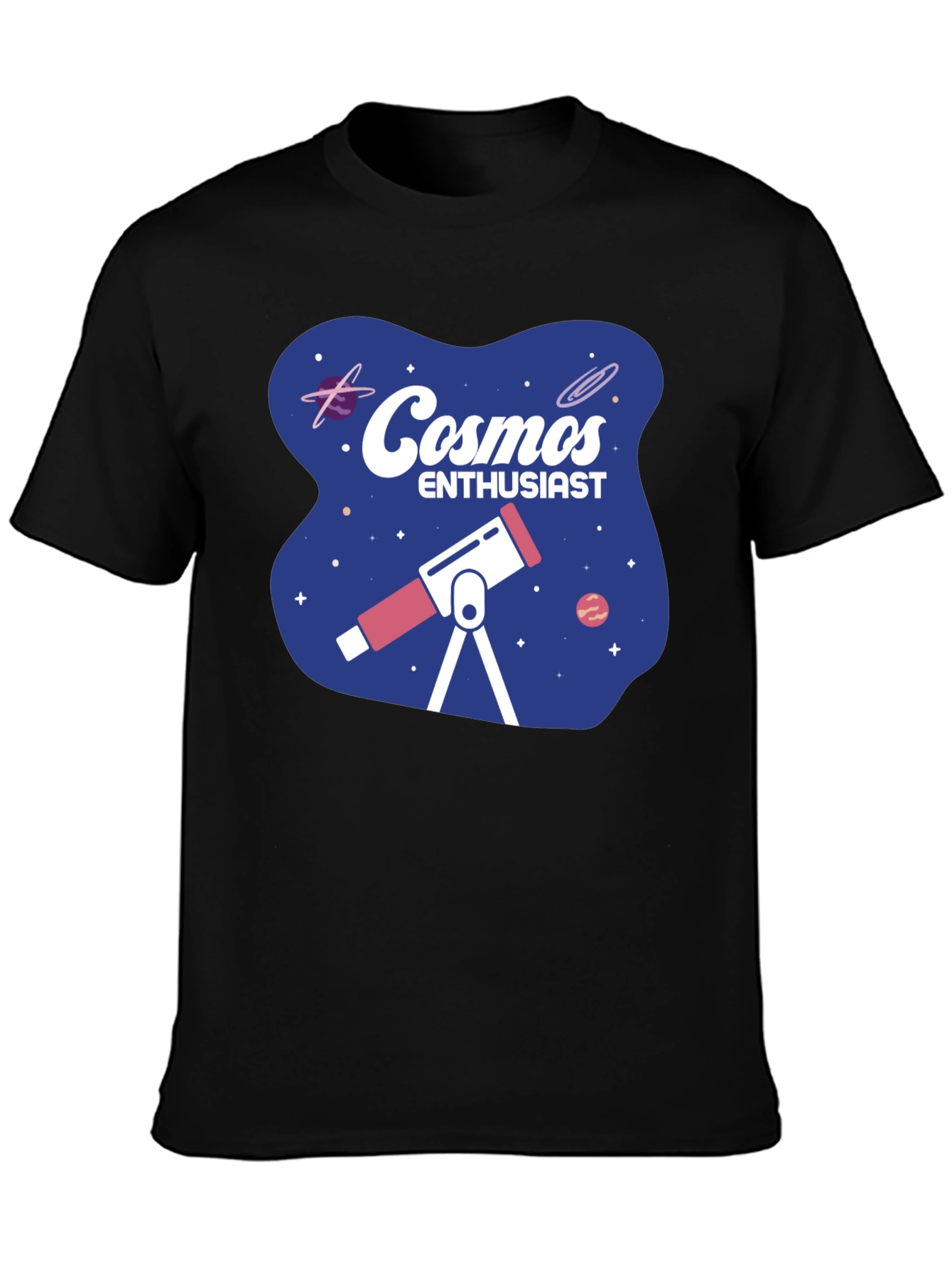 Cosmos Enthusiast T-Shirt - Space Lover Tee