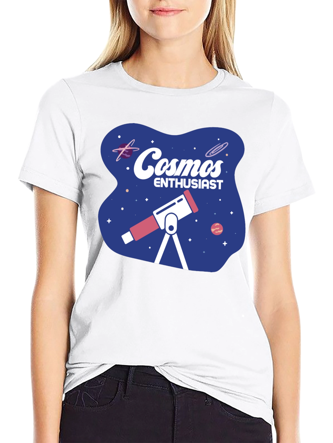 Cosmos Enthusiast T-Shirt - Space Lover Tee