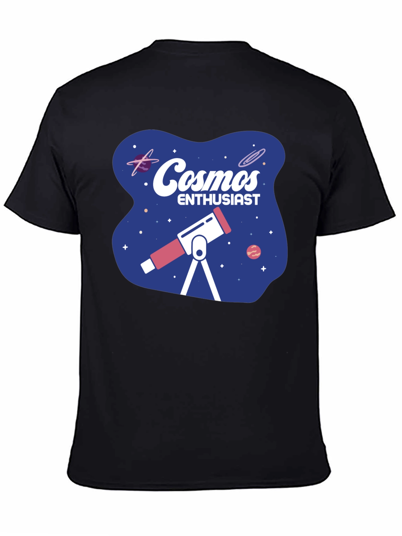 Cosmos Enthusiast T-Shirt - Space Lover Tee