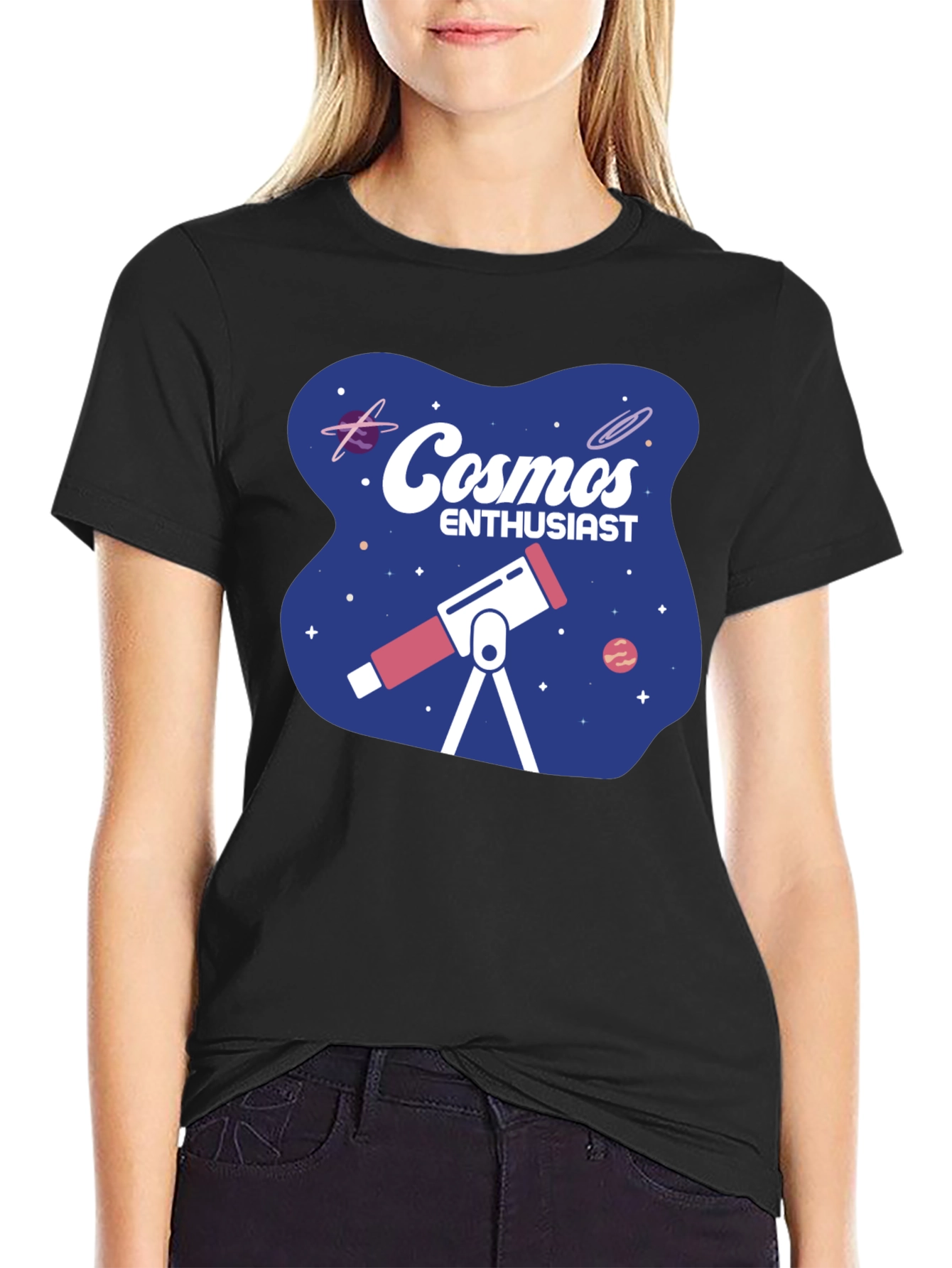 Cosmos Enthusiast T-Shirt - Space Lover Tee
