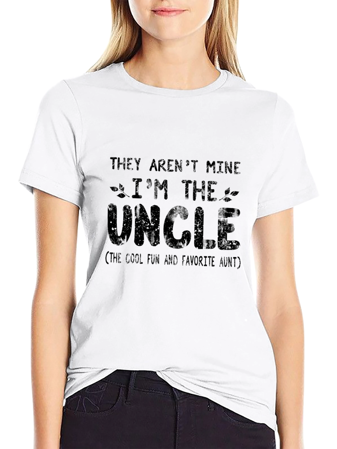 Cool Uncle T-Shirt: Fun & Favorite Aunt!