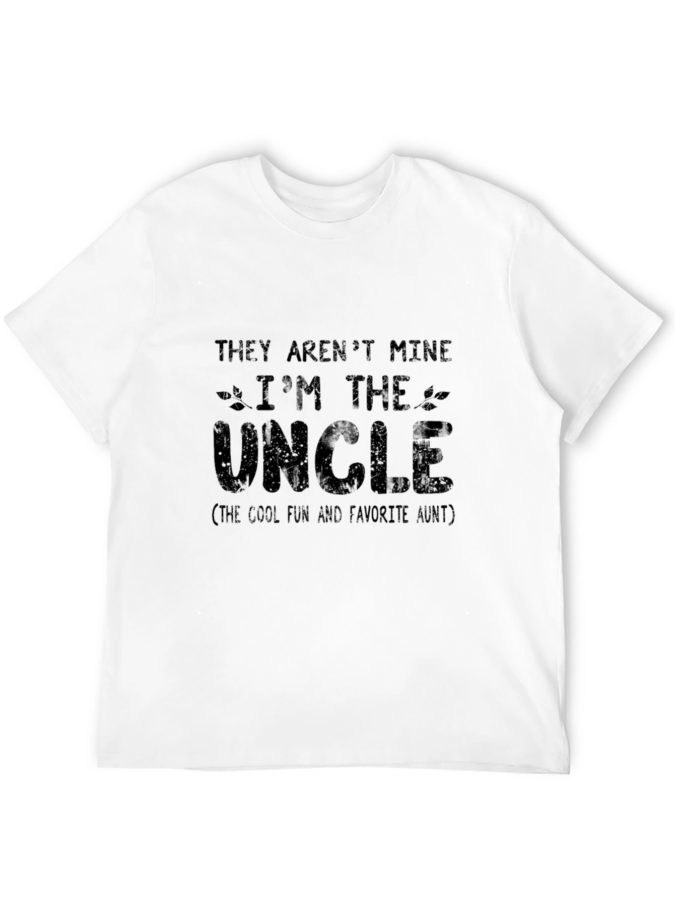 Cool Uncle T-Shirt: Fun & Favorite Aunt!