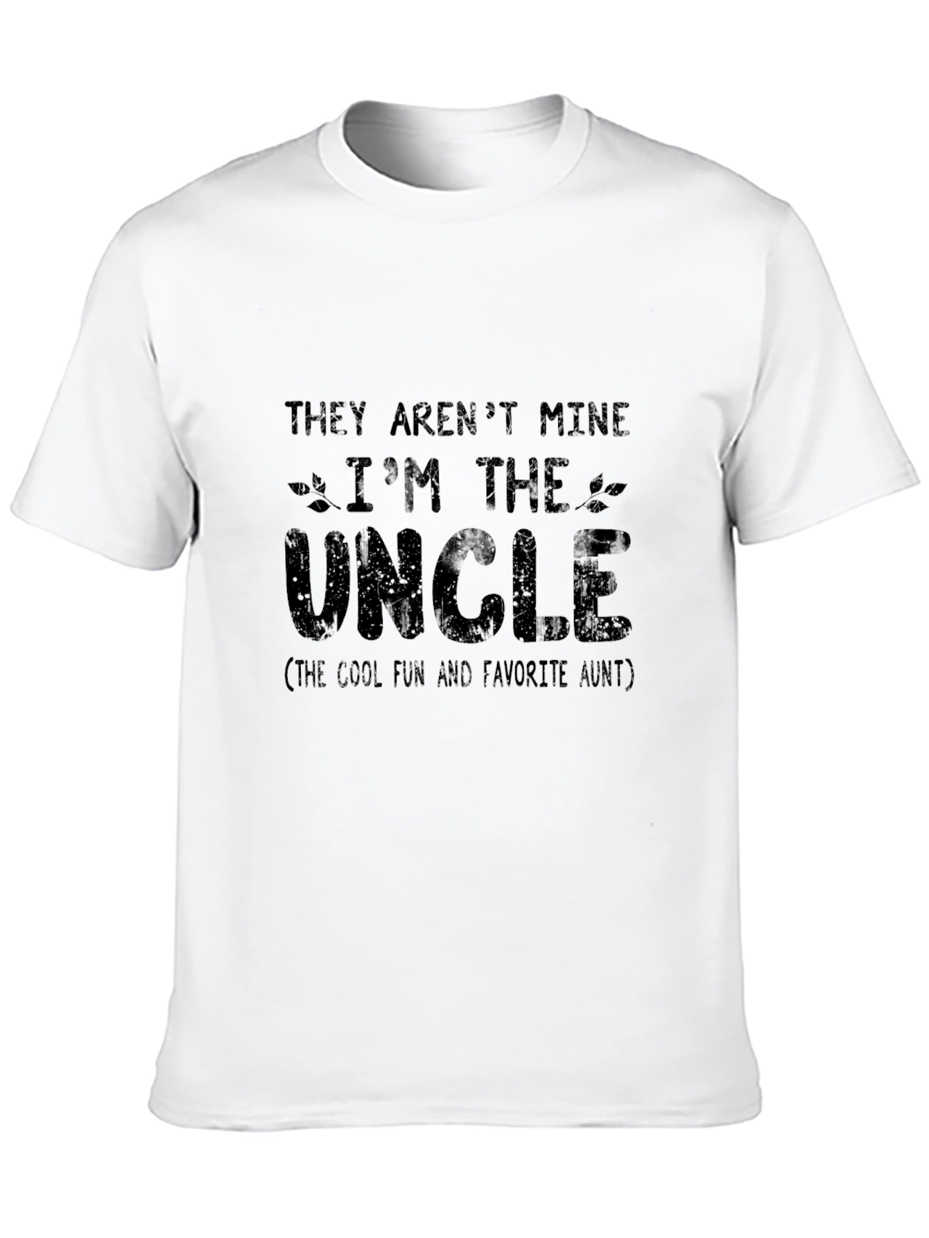 Cool Uncle T-Shirt: Fun & Favorite Aunt!
