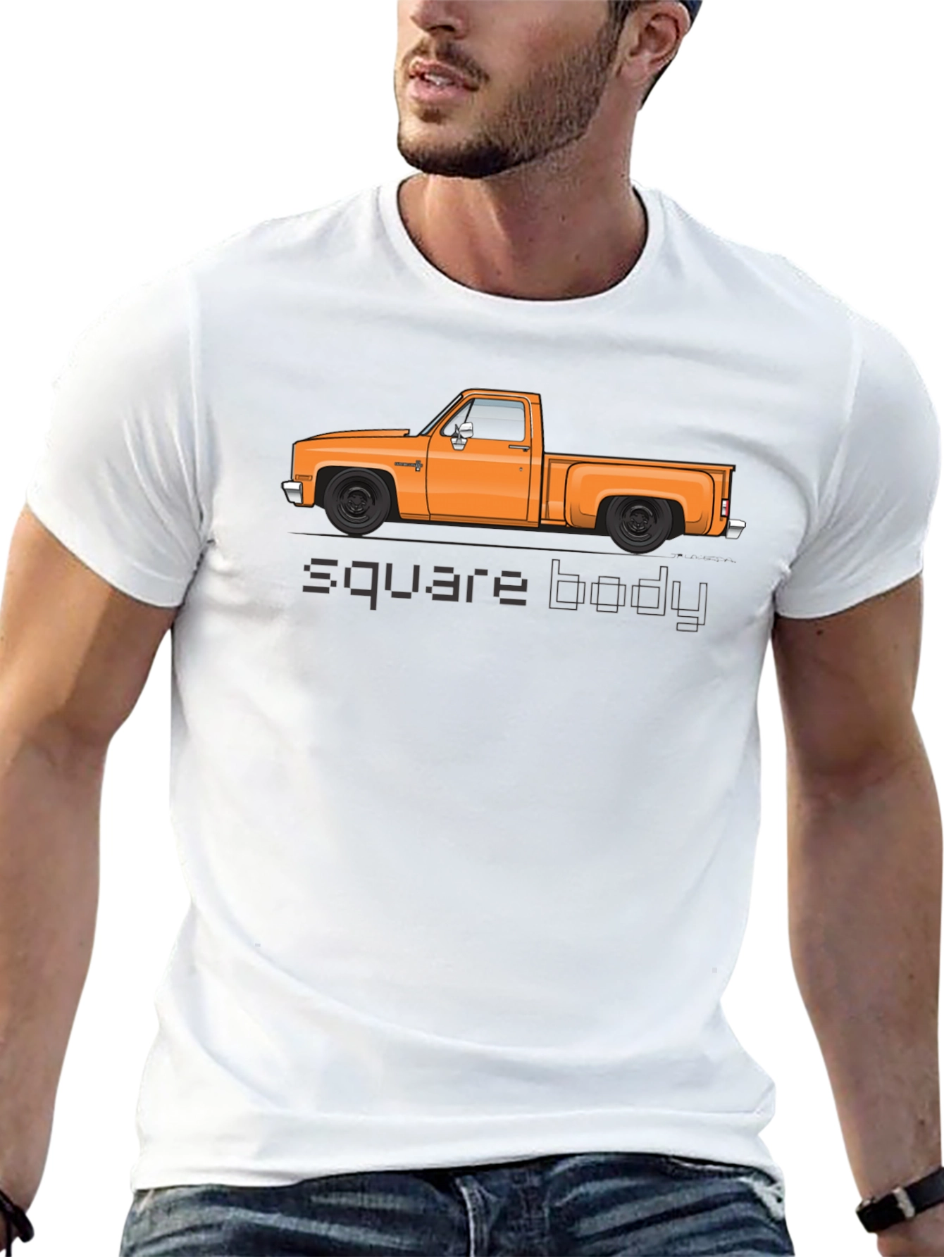 Square Body Truck Graphic Tee