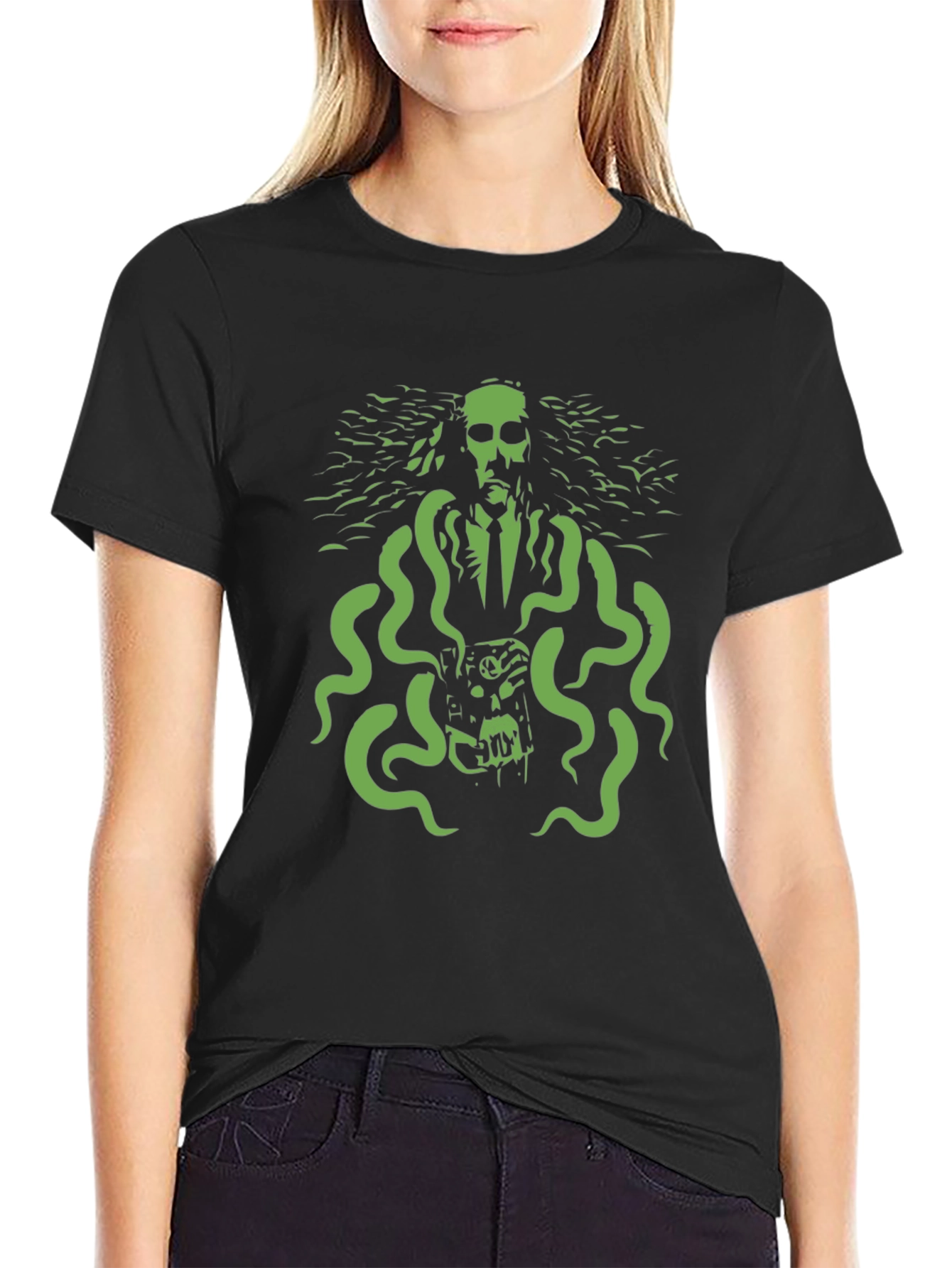 Cthulhu Graphic Tee - Mens Black T-Shirt