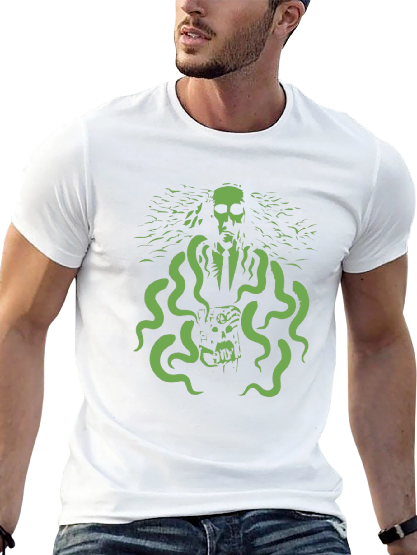 Cthulhu Graphic Tee - Mens Black T-Shirt