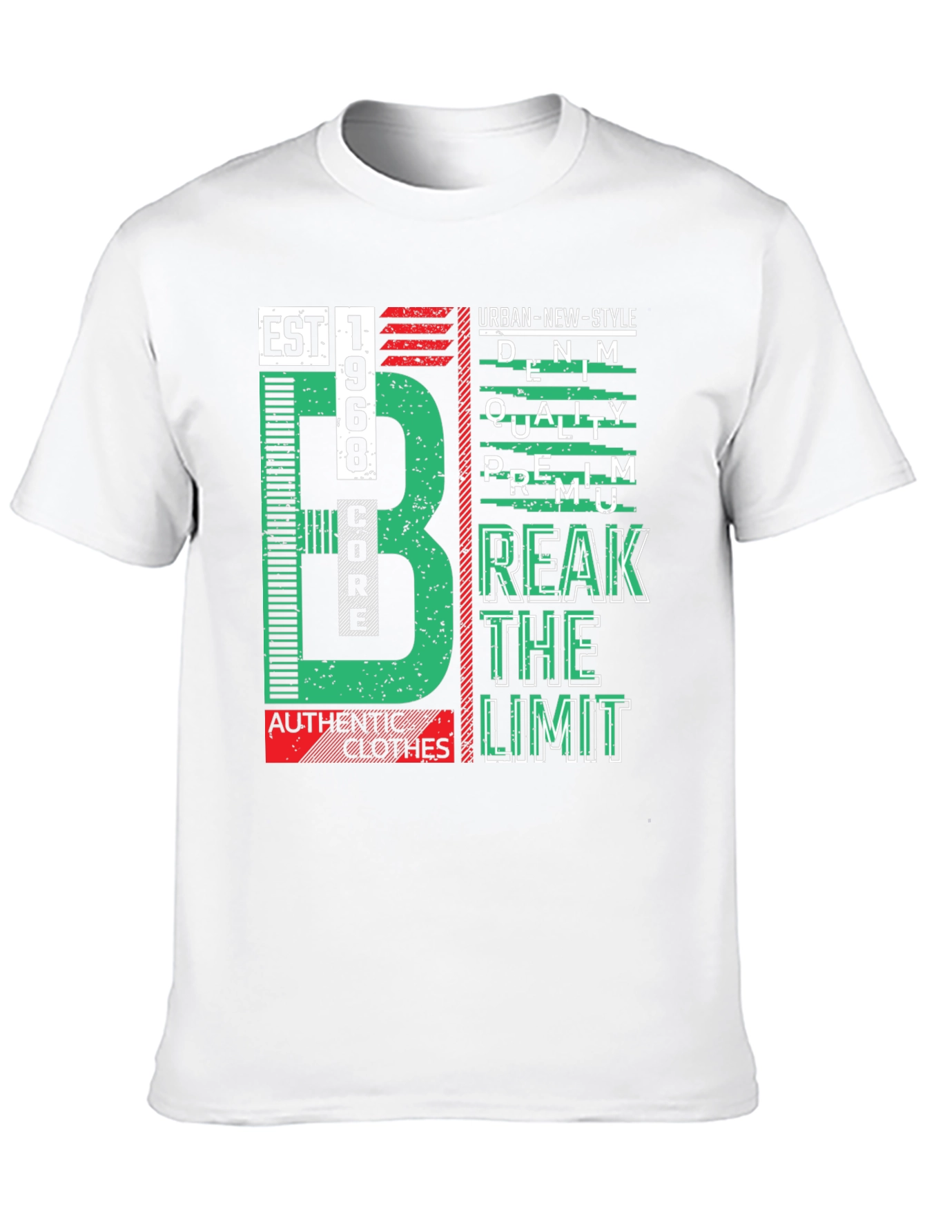 Urban Style Graphic Tee - Est. 1968 Premium Quality