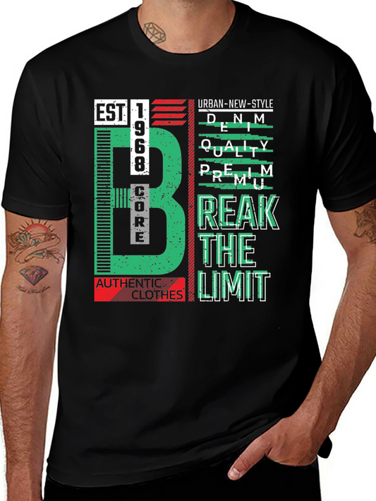 Urban Style Graphic Tee - Est. 1968 Premium Quality