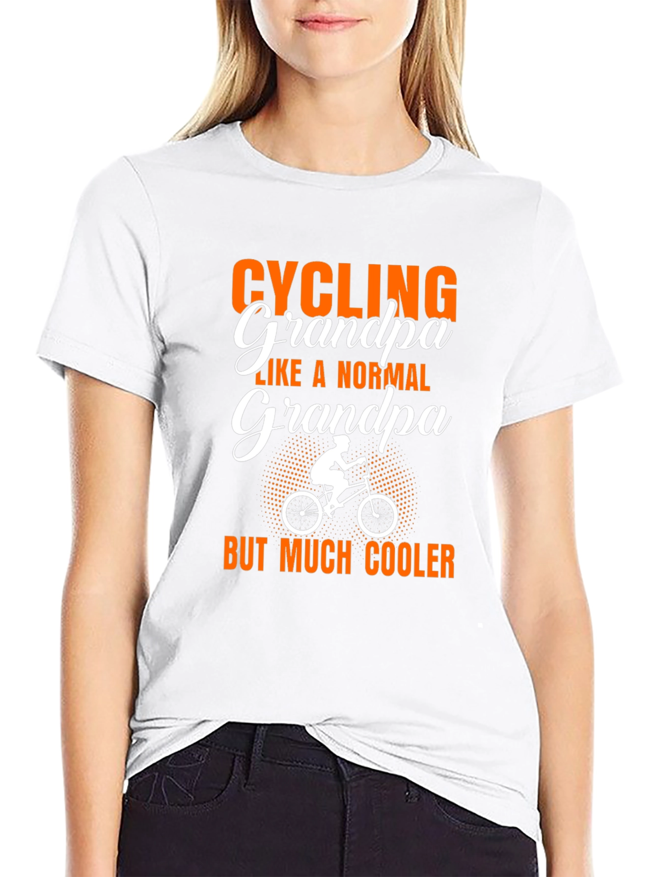Cycling Grandpa T-Shirt - Cool Cyclist Gift