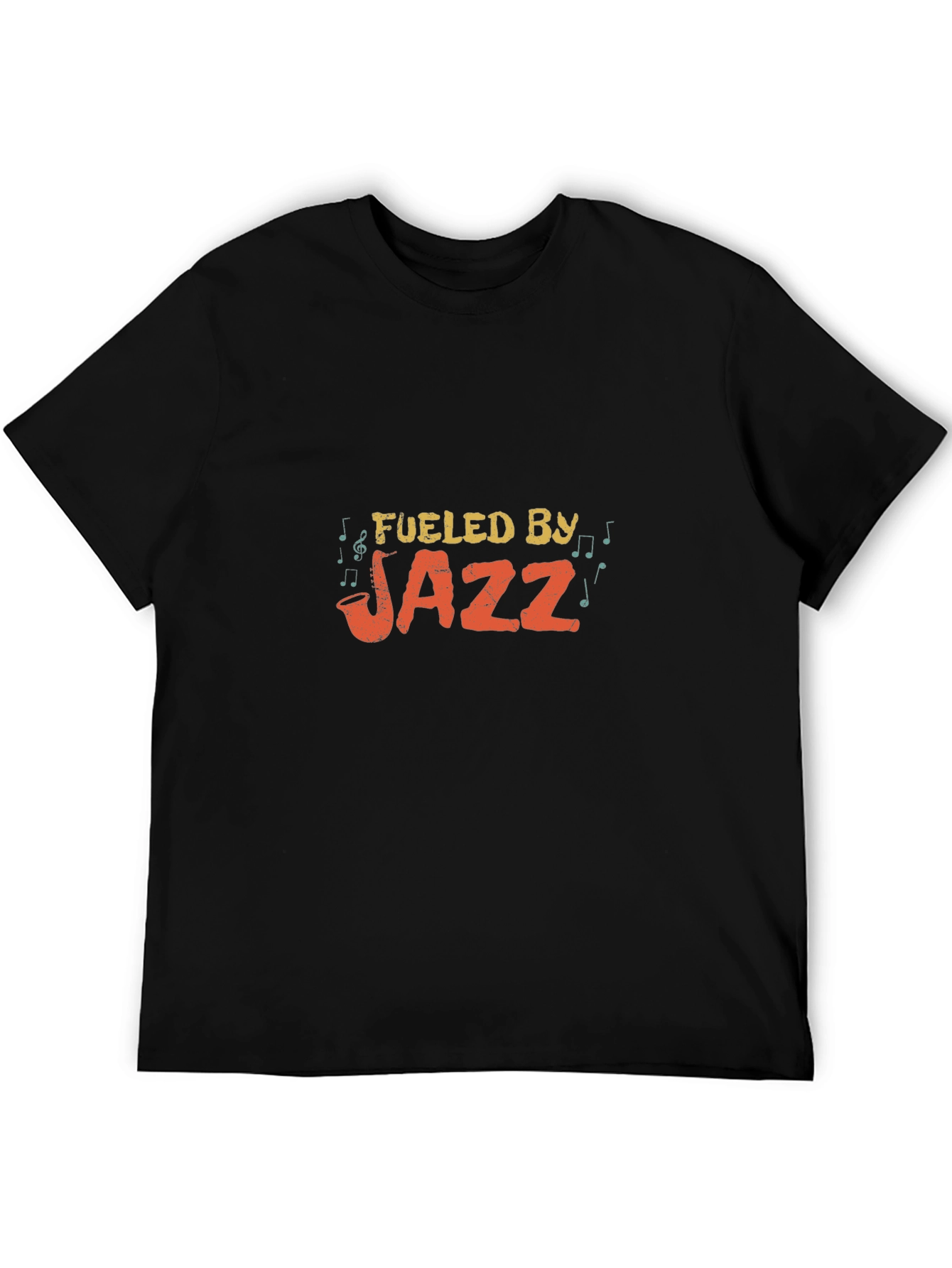 Fueled by Jazz T-Shirt - Cool Music Lover Tee