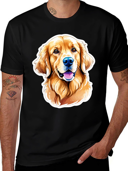 Golden Retriever Dog Graphic Tee - Unisex