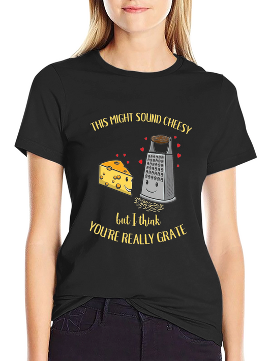 Cheesy Grater Pun T-Shirt