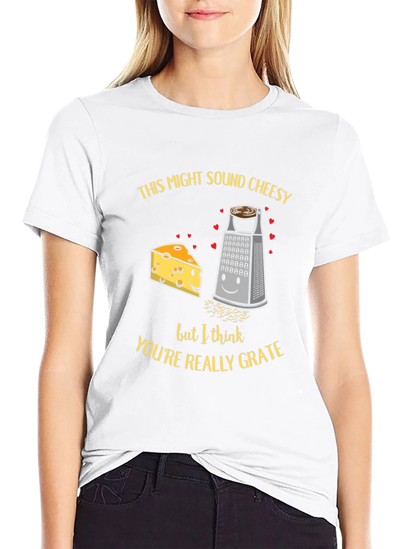 Cheesy Grater Pun T-Shirt