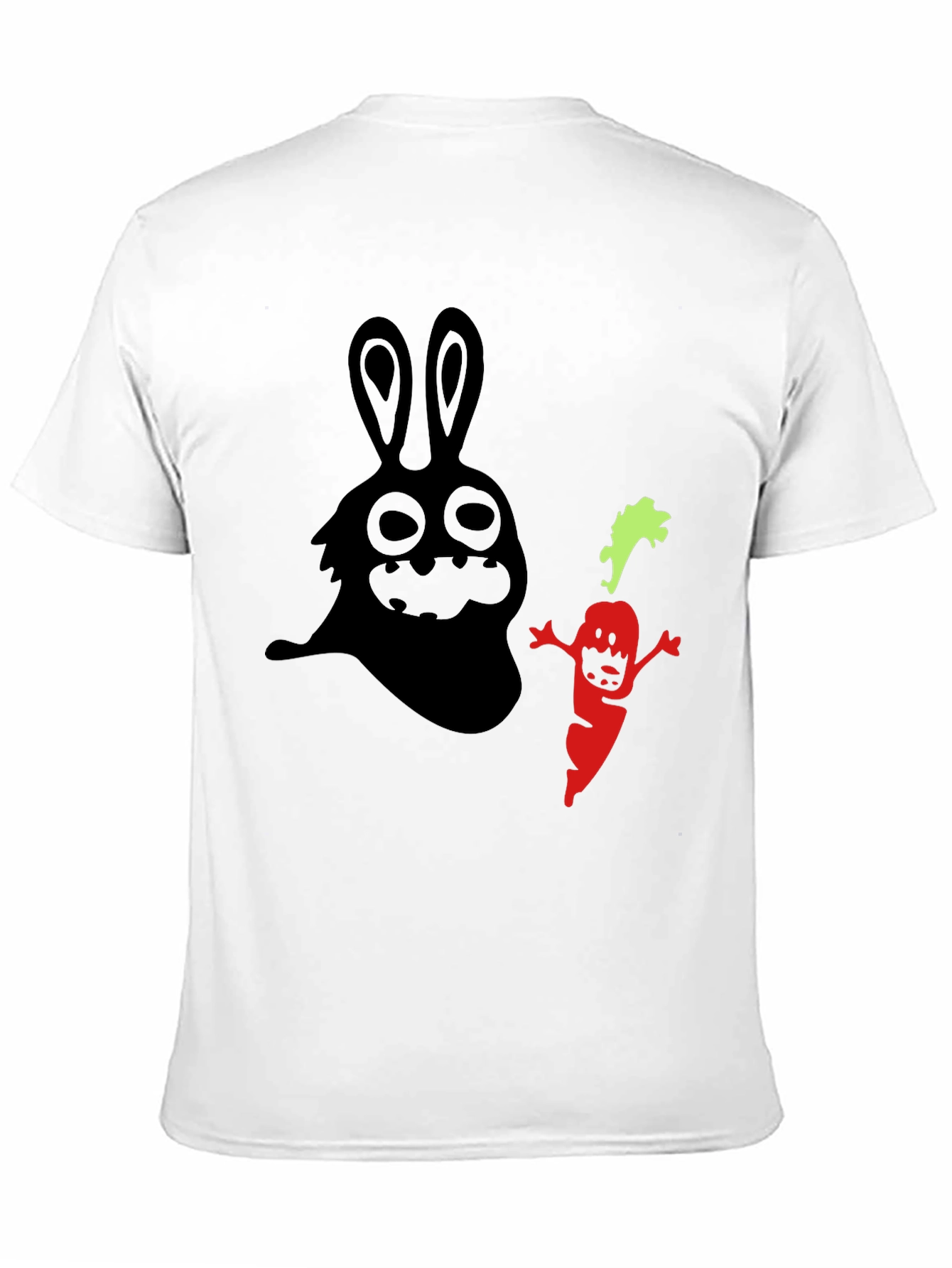 Spooky Bunny & Carrot Graphic Tee