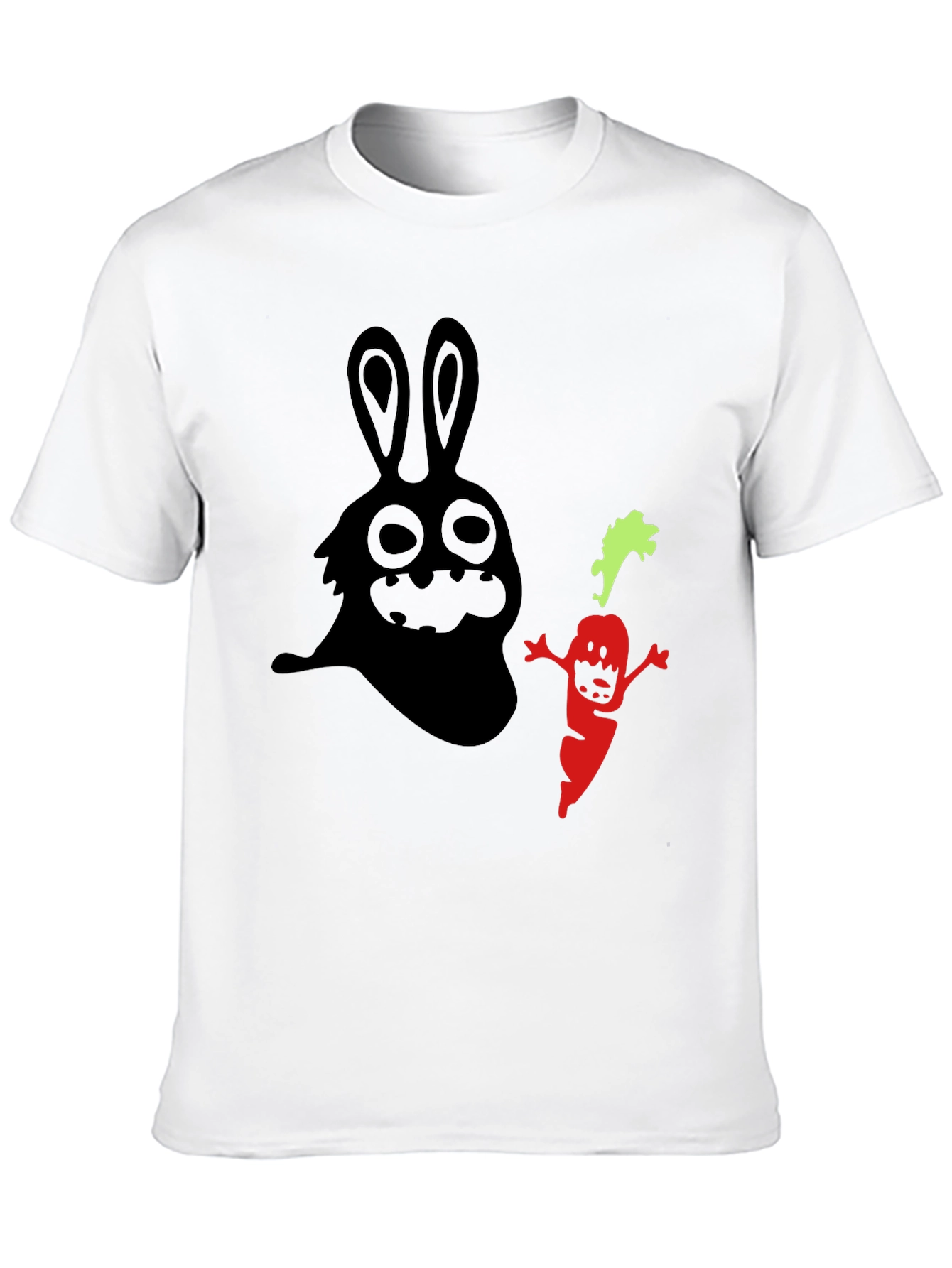 Spooky Bunny & Carrot Graphic Tee