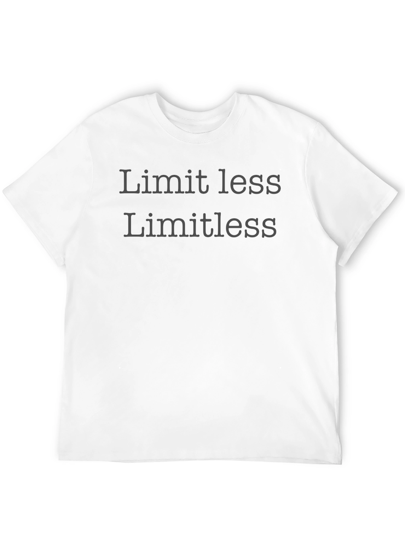 Limitless Black Crewneck T-Shirt