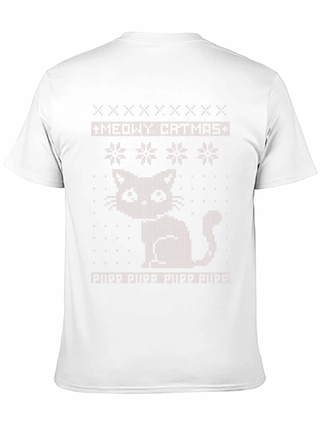 Meowy Catmas Ugly Christmas Sweater T-Shirt
