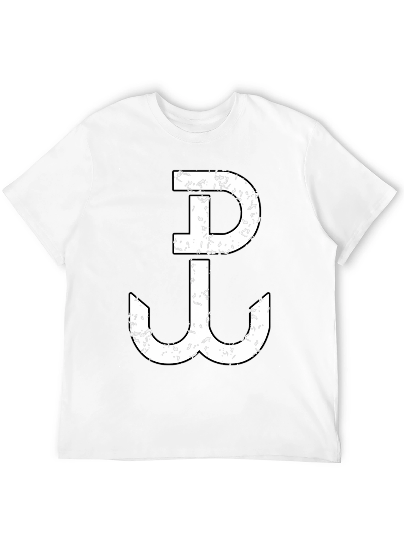 Warsaw Uprising Anchor Symbol Black T-Shirt