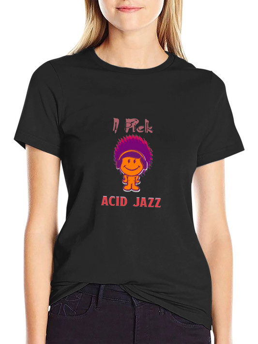 I Rek Acid Jazz Black T-Shirt