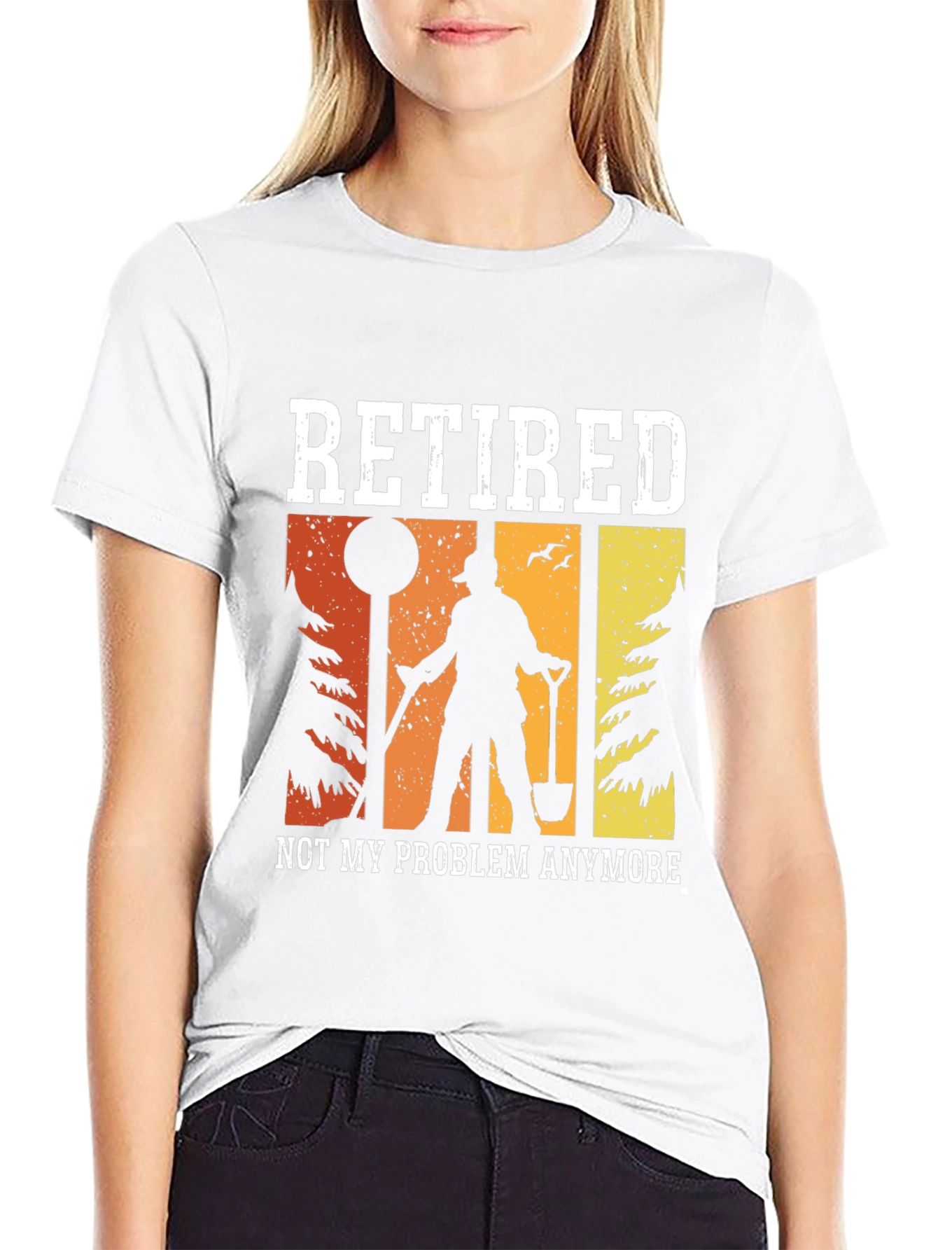Retired Not My Problem Anymore Graphic Tee