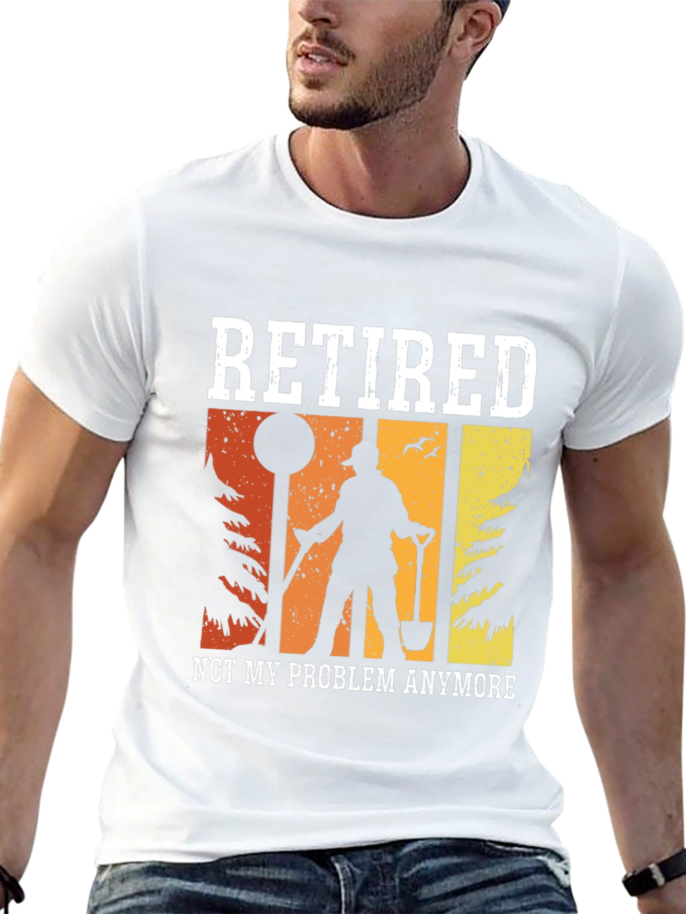 Retired Not My Problem Anymore Graphic Tee