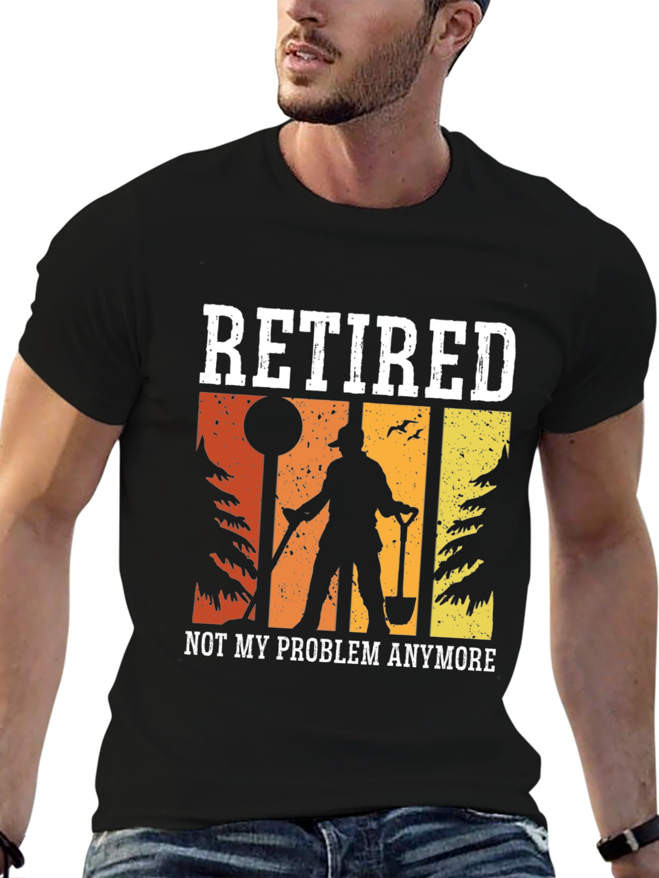 Retired Not My Problem Anymore Graphic Tee