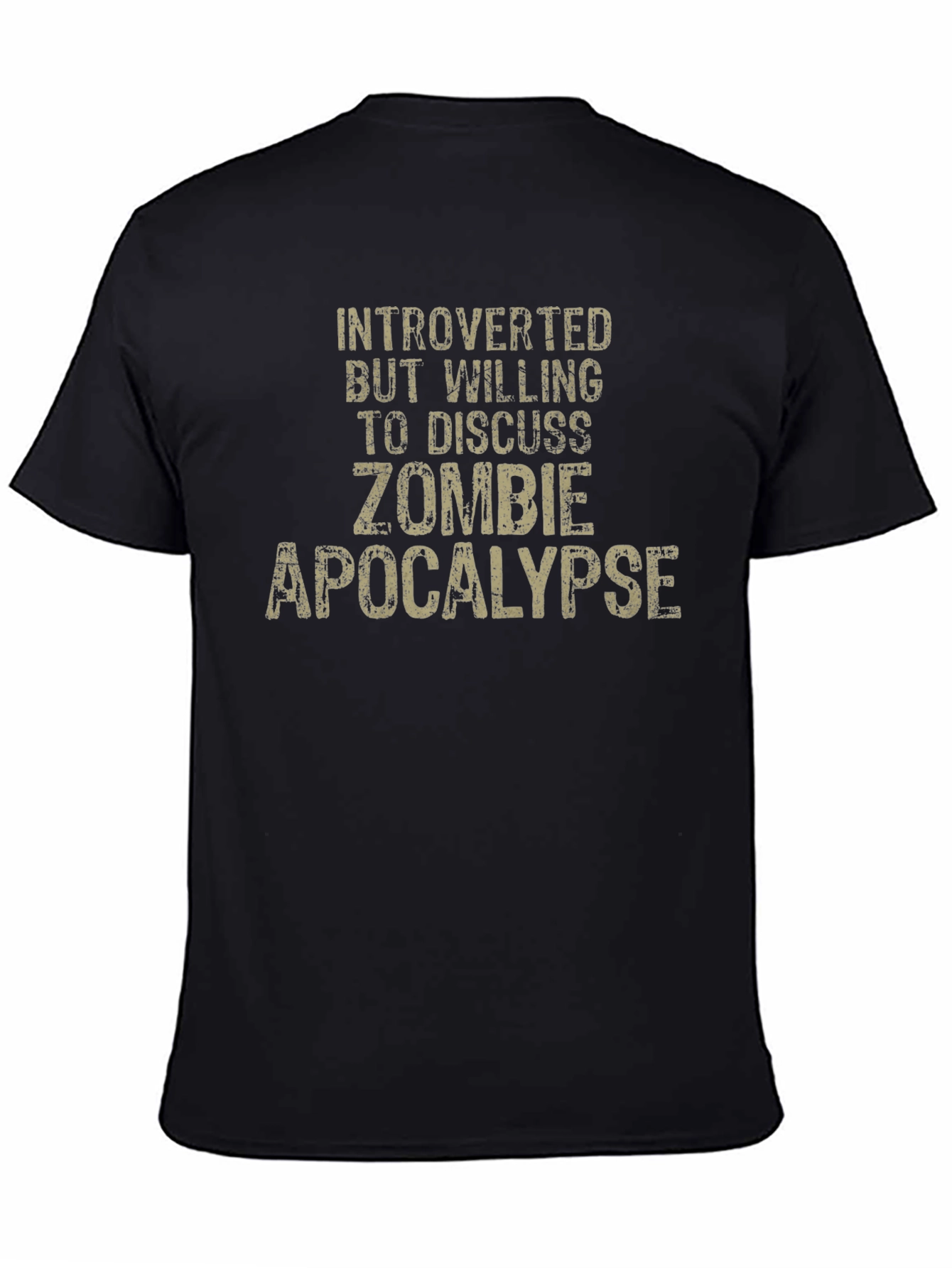 Introverted Zombie Apocalypse T-Shirt