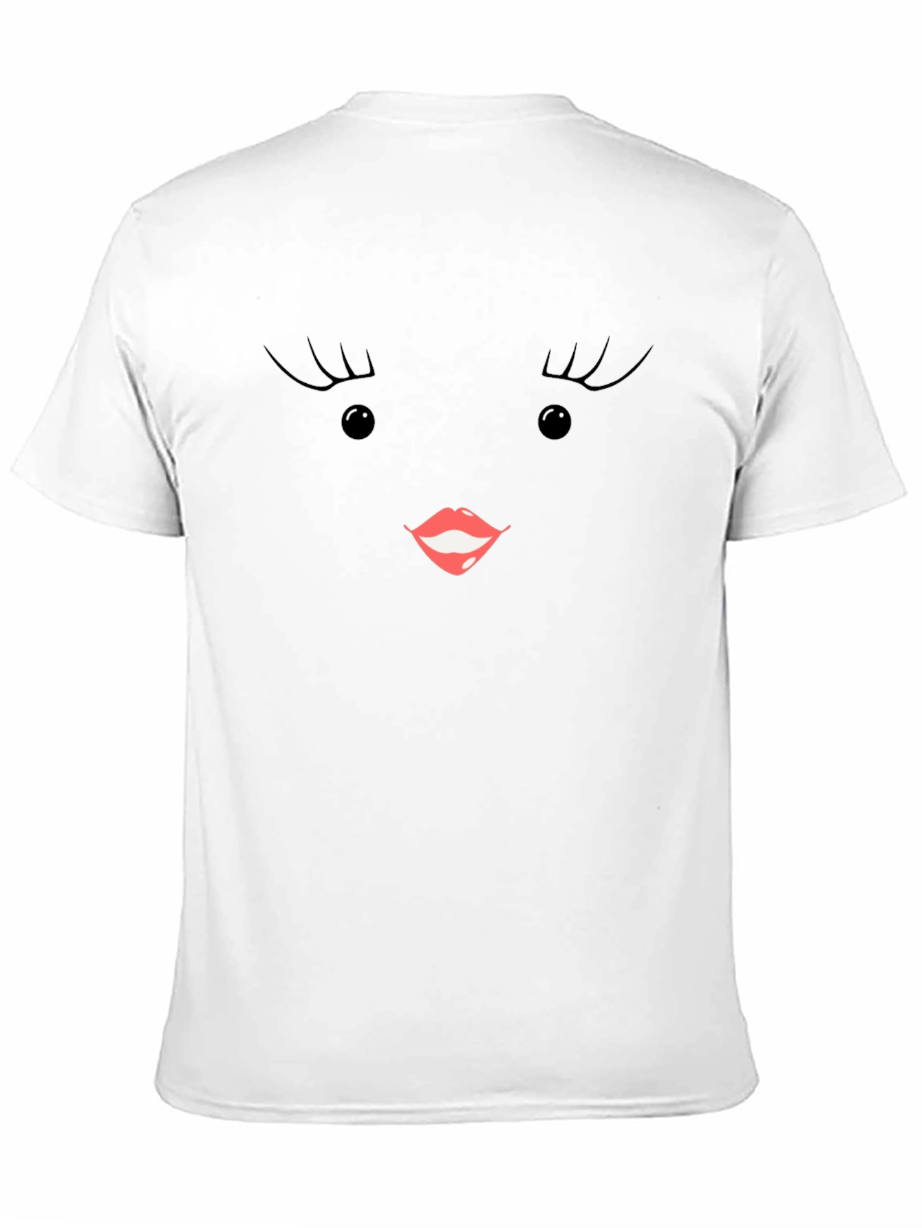 Funny Face Graphic Print T-Shirt