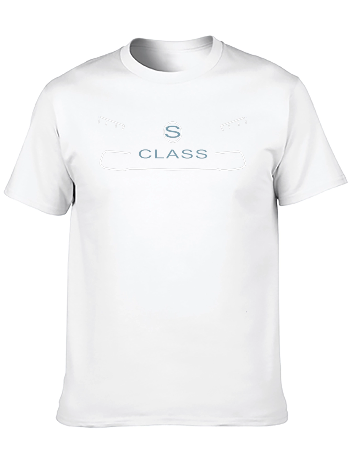 S-Class Car Silhouette Black Tee