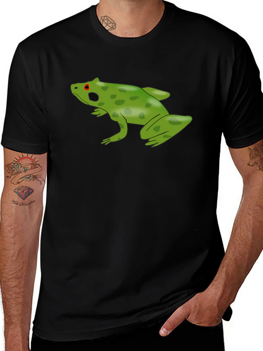 Green Frog Graphic T-Shirt - Casual Cool
