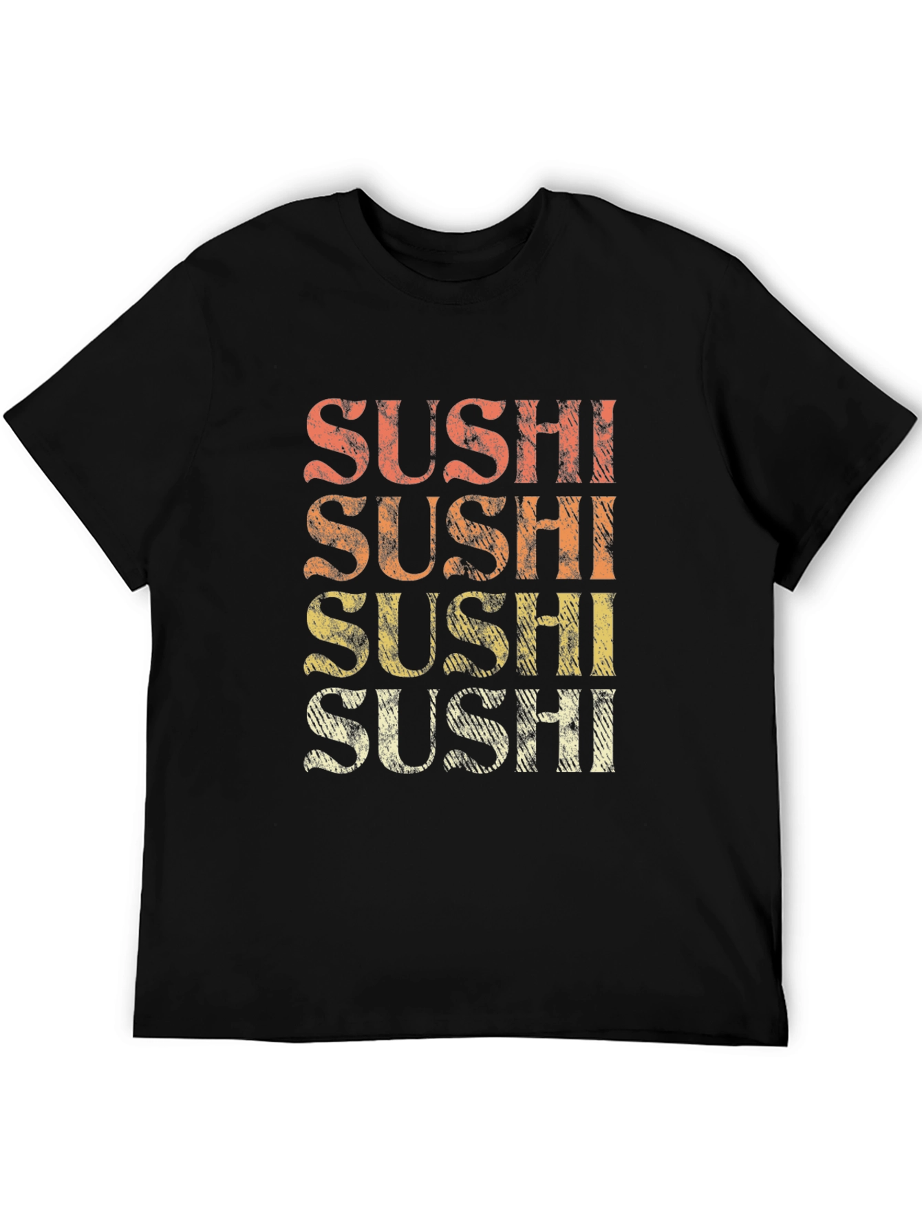 Retro Sushi T-Shirt -  Trendy Foodie Tee
